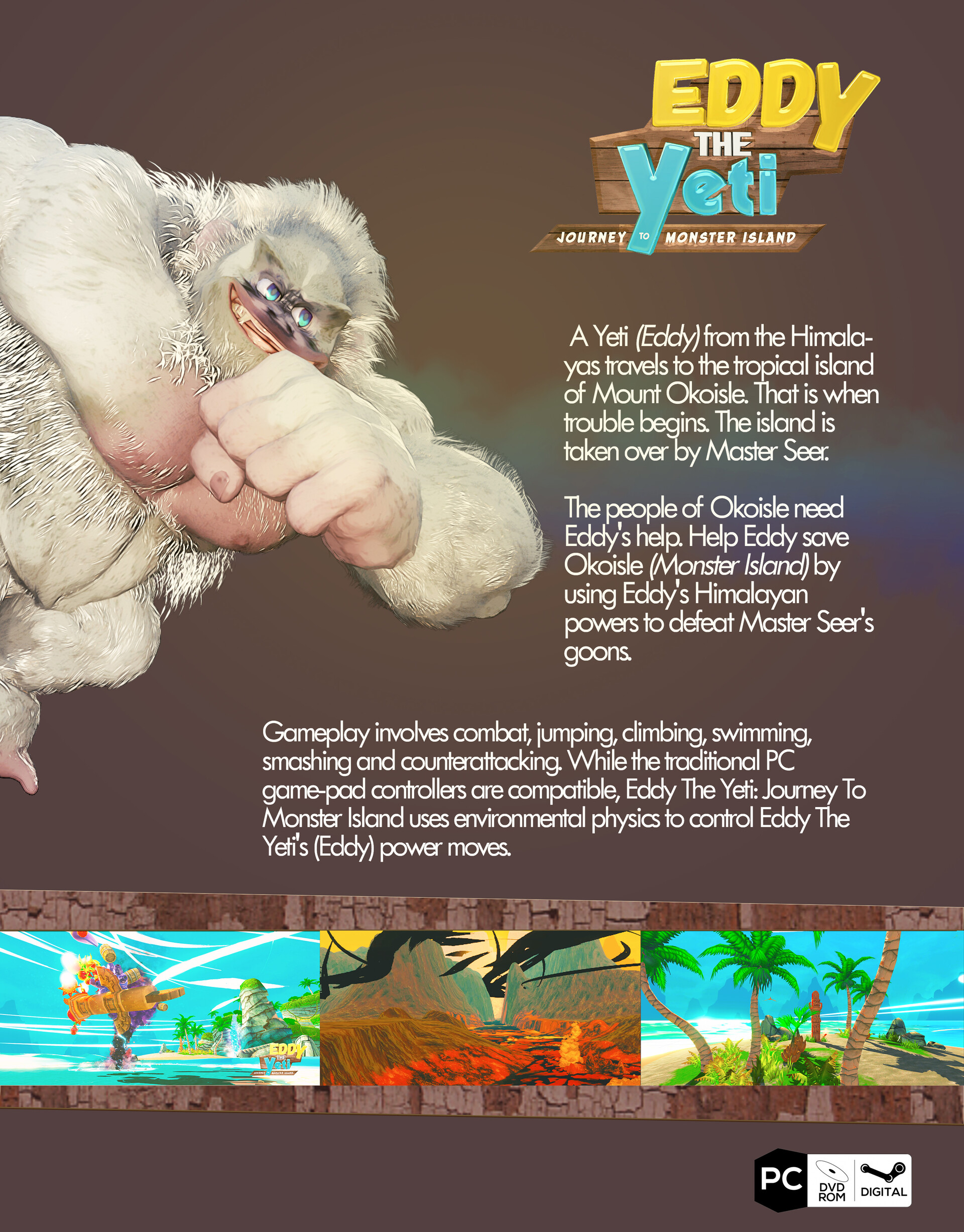 Z Goodwin Eddy The Yeti Promotional Packaging