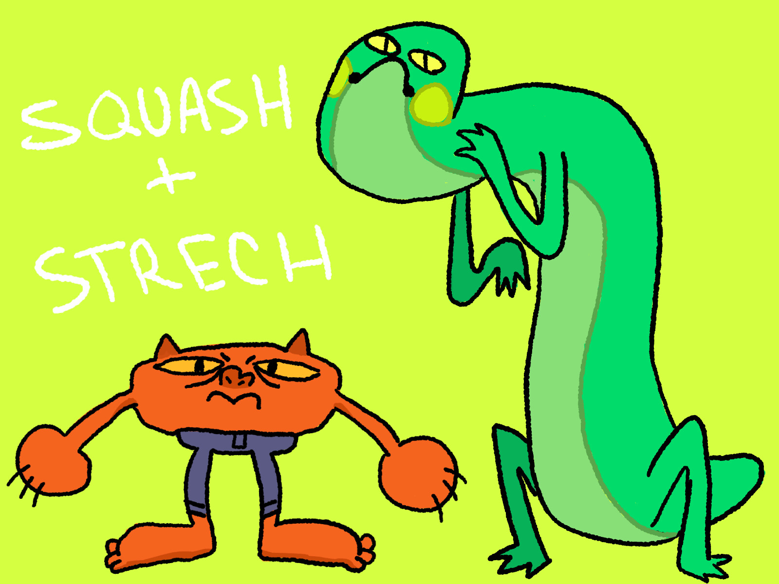 ArtStation Squash and Stretch