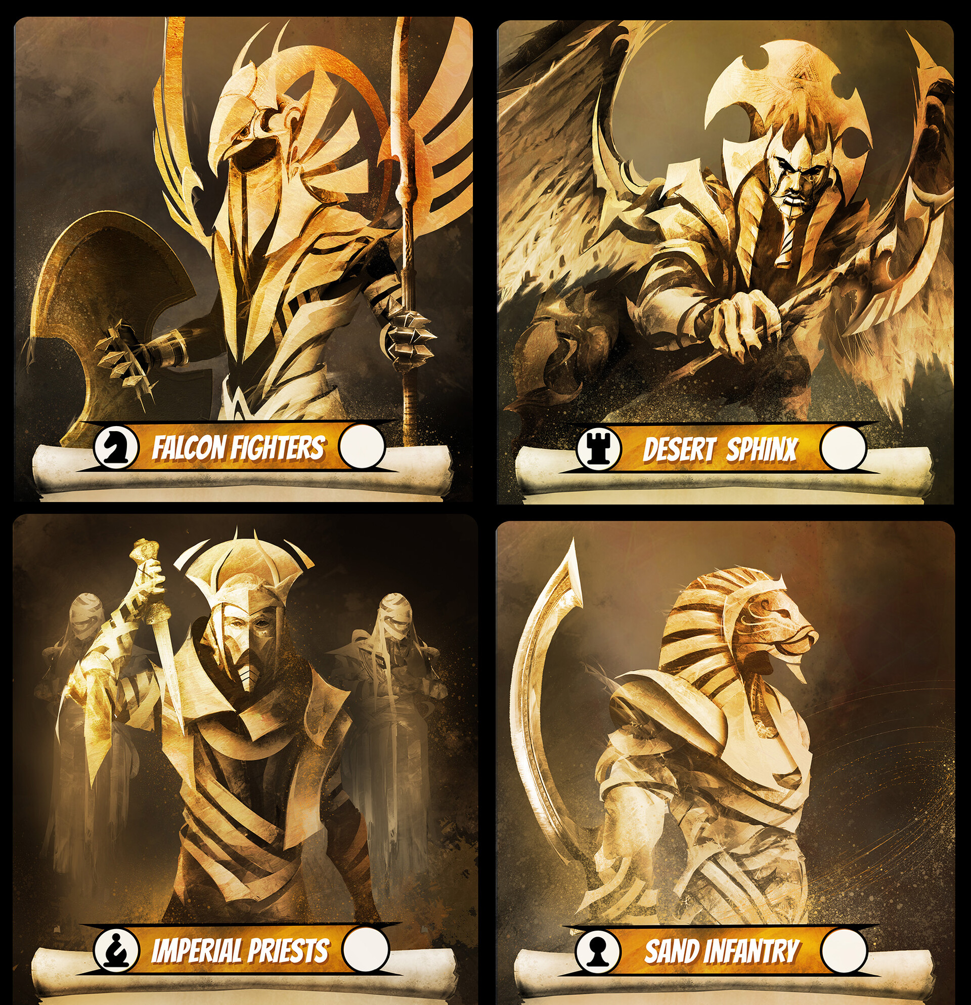 ArtStation Board game card design