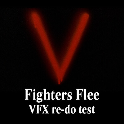 VFX re-do test - 'V'