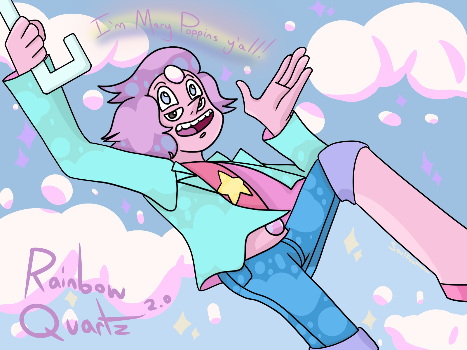Artstation Steven Universe Rainbow Quartz 2 0 Vicki Church