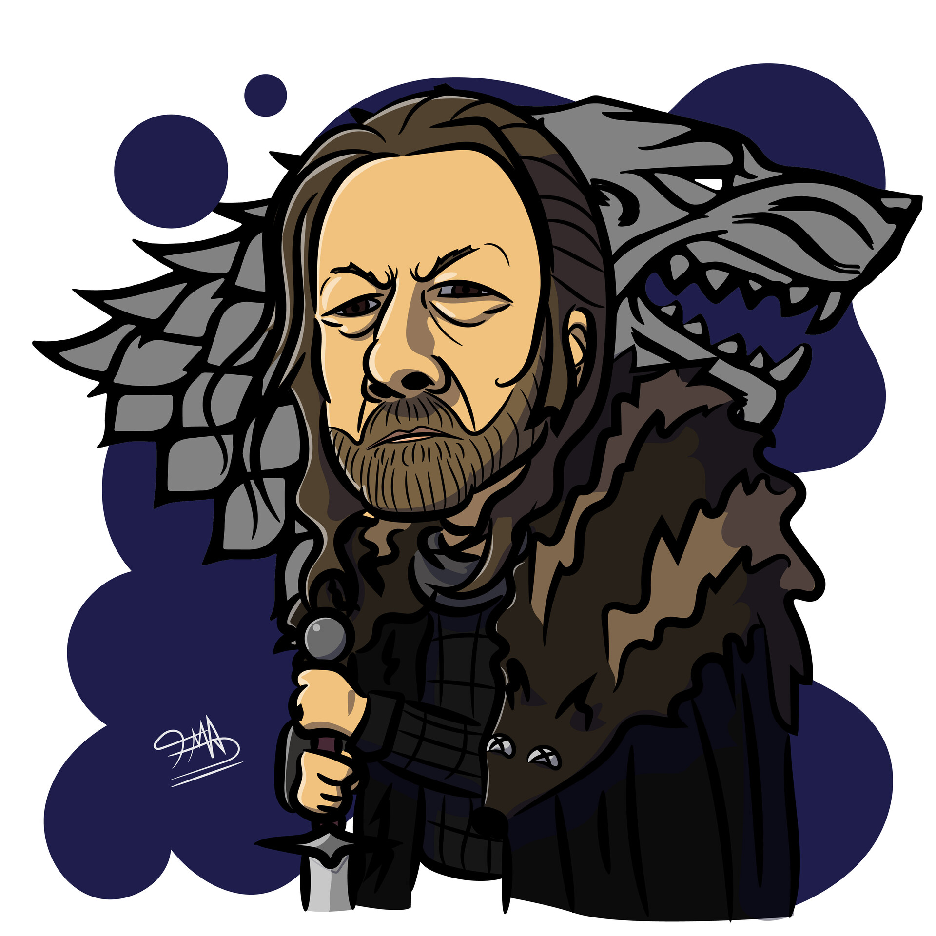 Artstation Sean Bean Is Ned Stark Federico Aristimuno