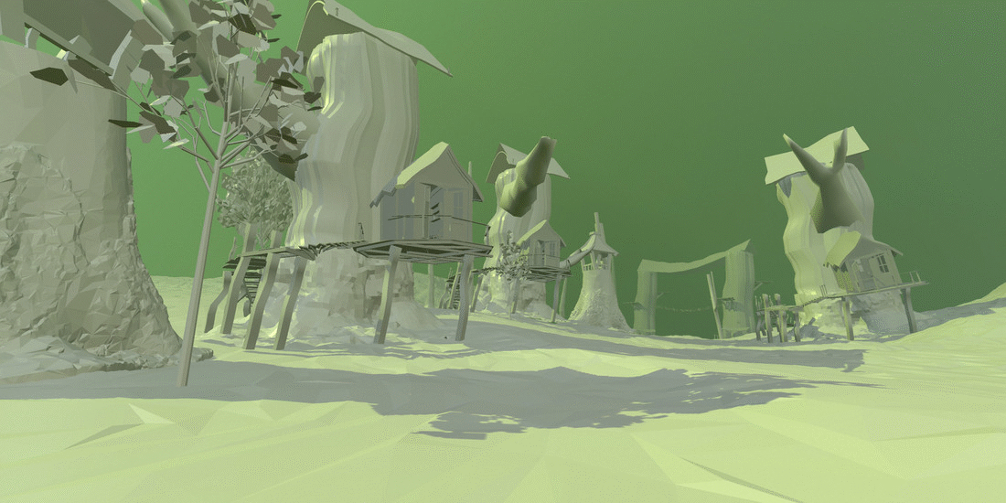 Artstation Tribal Village Trumann Seah This is a technique that has to do with the careful overlapping of photos and images till they align and form a perfect blend. artstation tribal village trumann seah