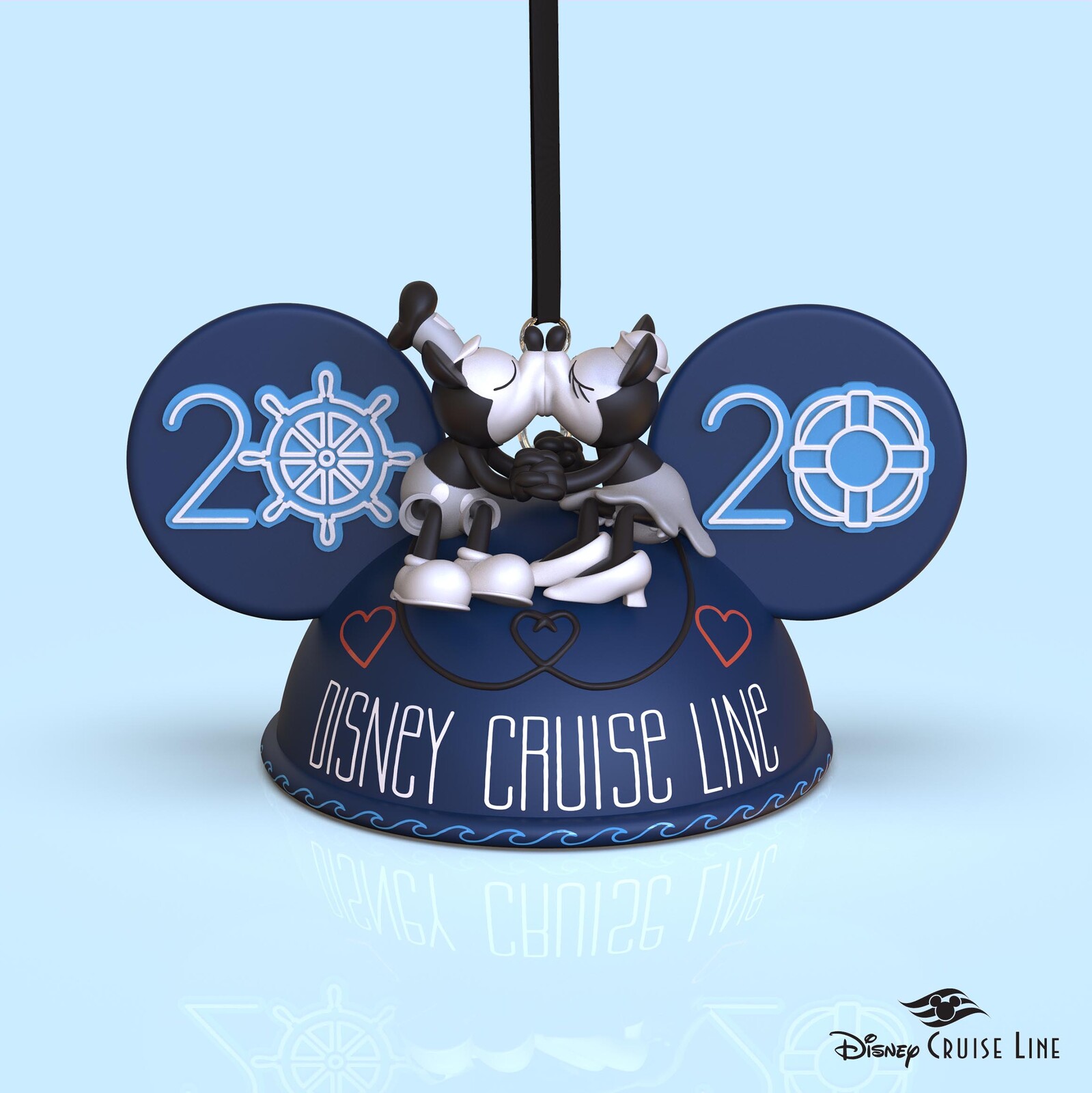 Disney Cruise Line Dated 2020 Earhat ornament (2020 release)