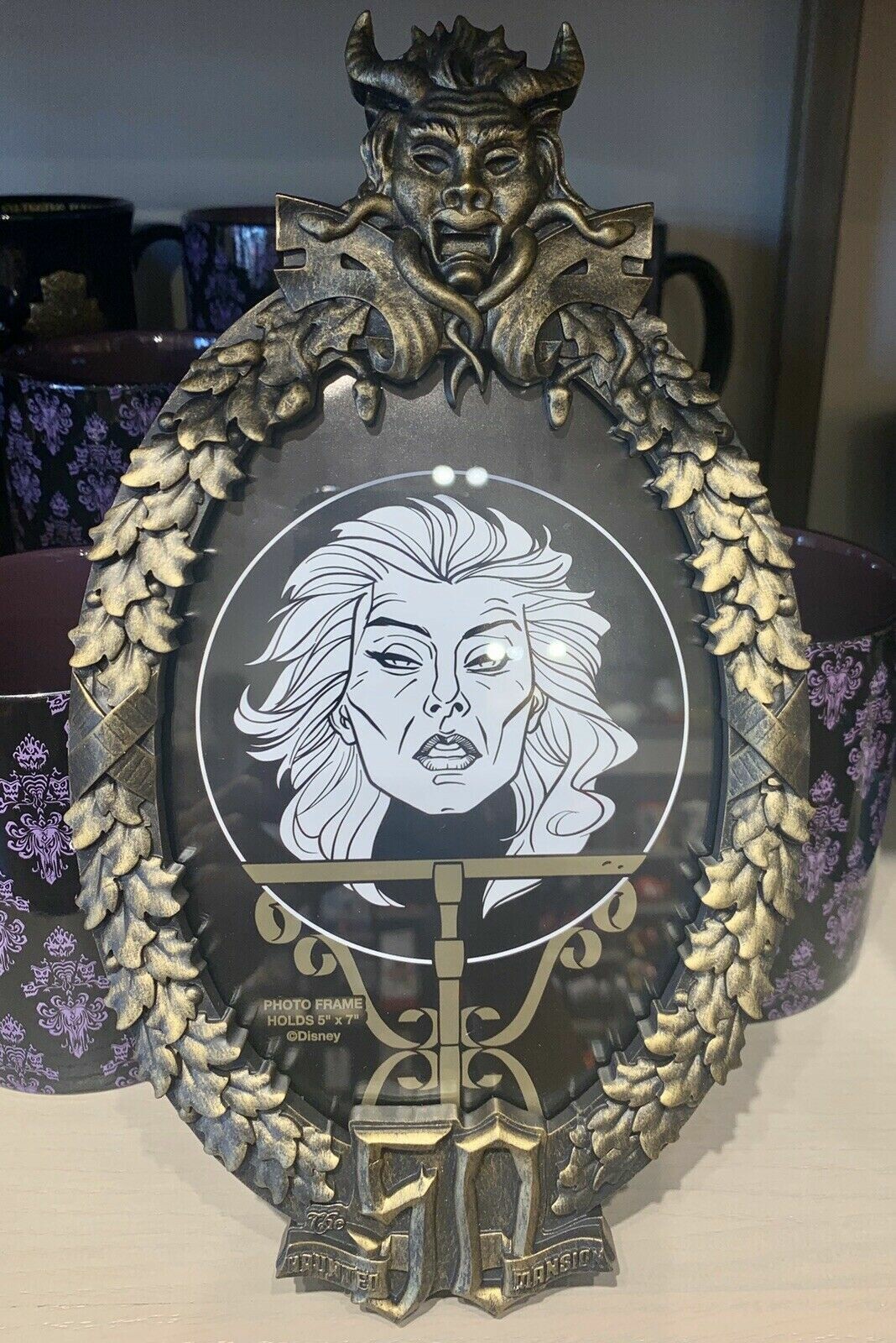 Haunted Mansion's 50th Anniversary Resin frame (2019 release) 