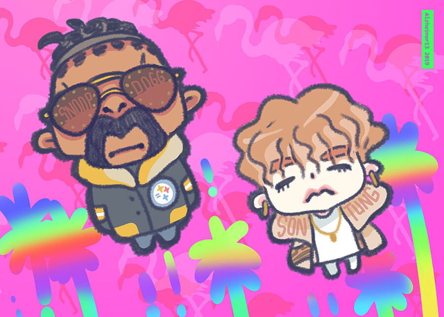 Artstation Snoop Dogg Son Tung Mtp Chibi Phan Kim Thanh The ascii art of this website has been created by many different artists and credit has been given where the artist is known. son tung mtp chibi phan kim thanh