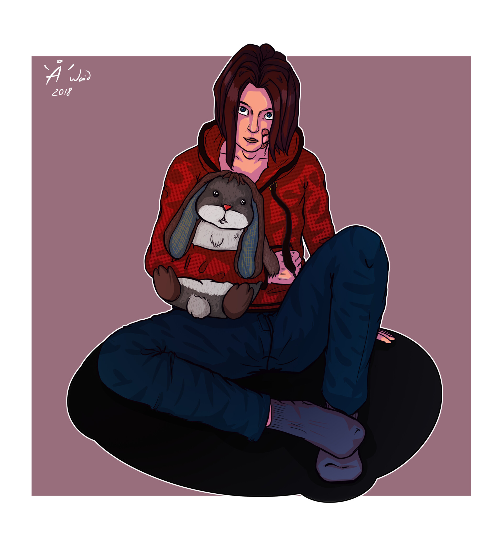 ArtStation - Парень с игрушкой