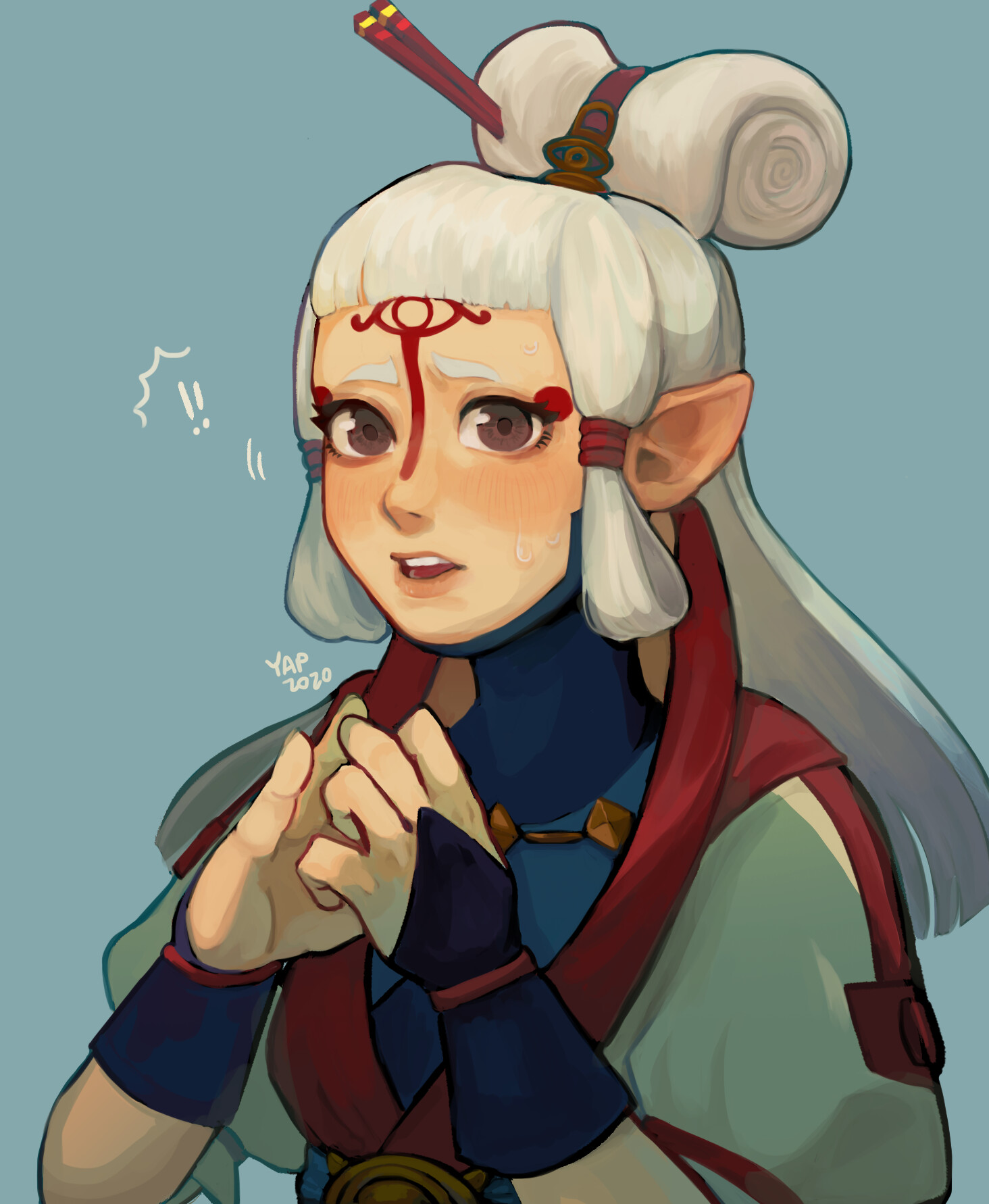 ArtStation - paya from botw