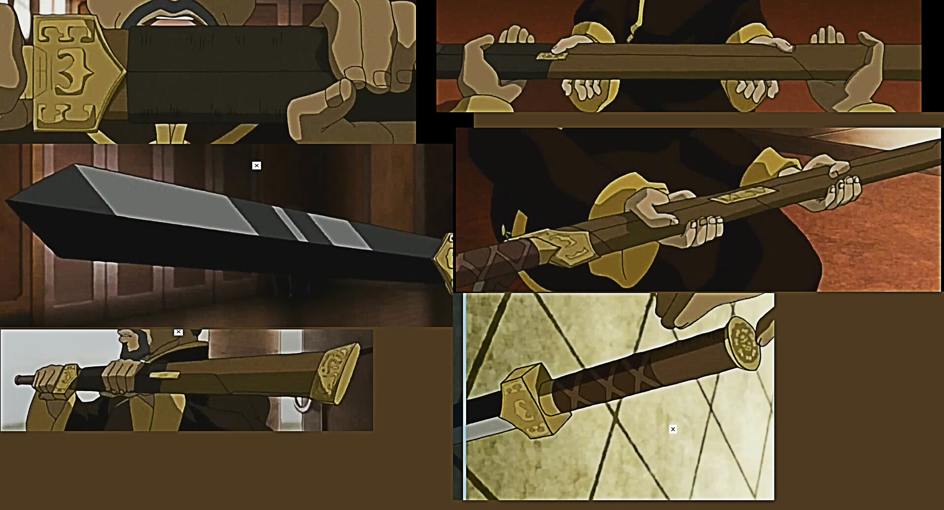 Zuko dual swords from Avatar TV series 3D model 3D printable  CGTrader