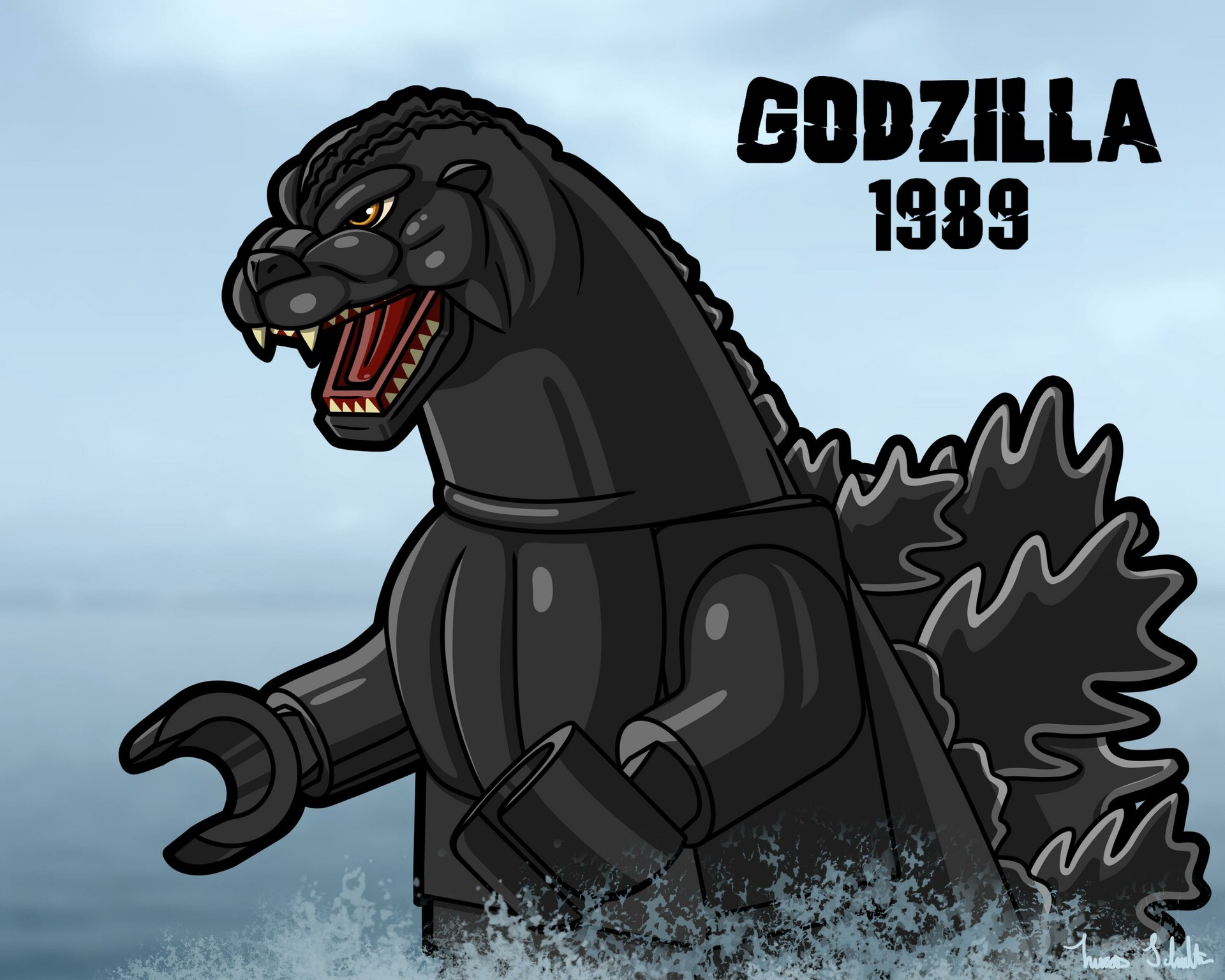Lego godzilla 1954 discount