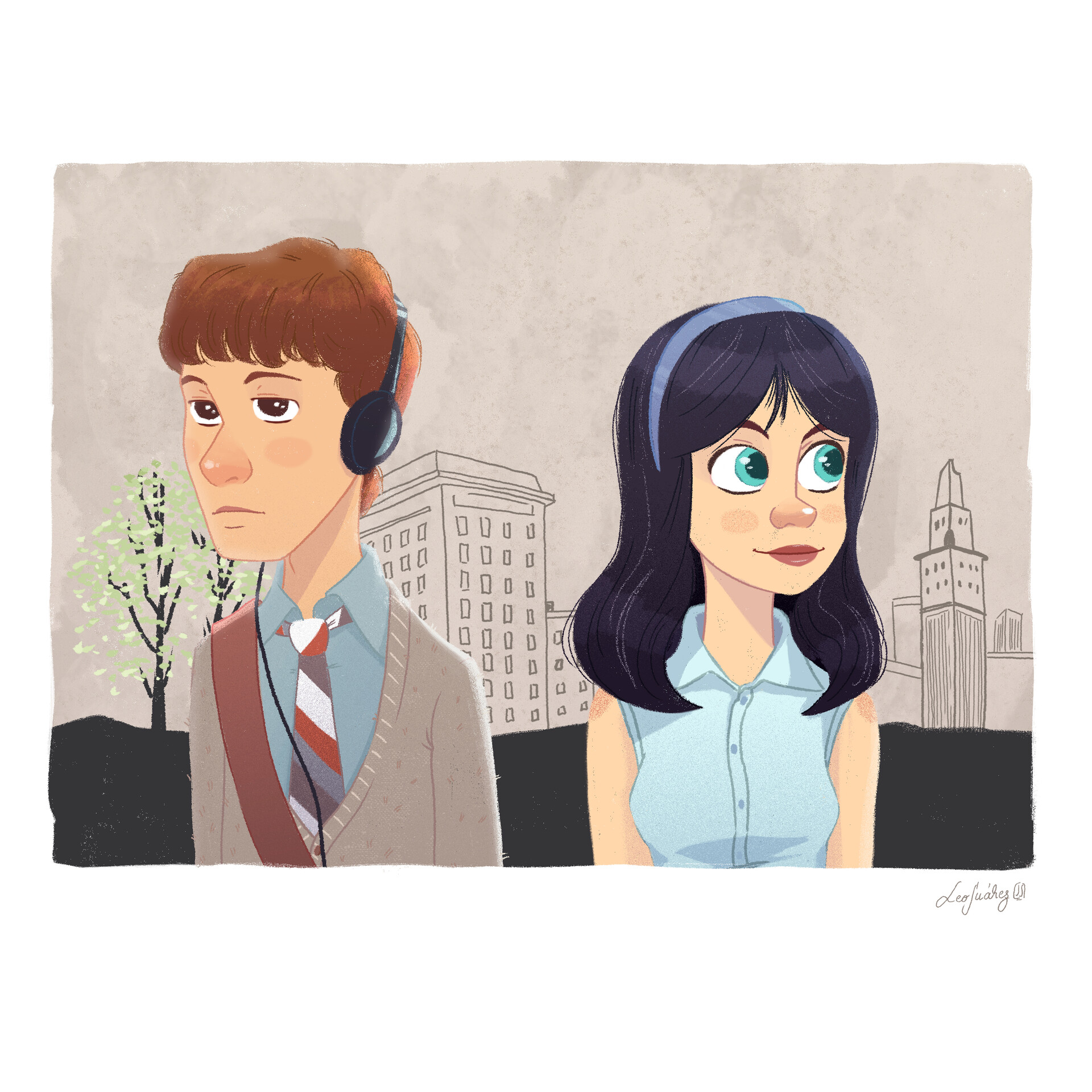 500 Days Of Summer Sketch
