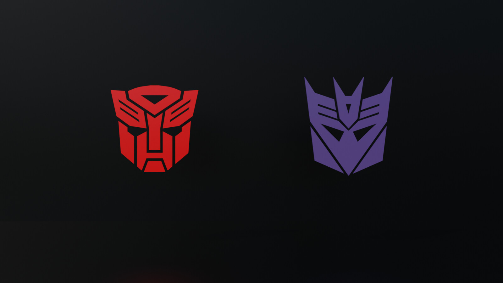 Artstation Autobot And Decepticon Logos Tyler O Connor