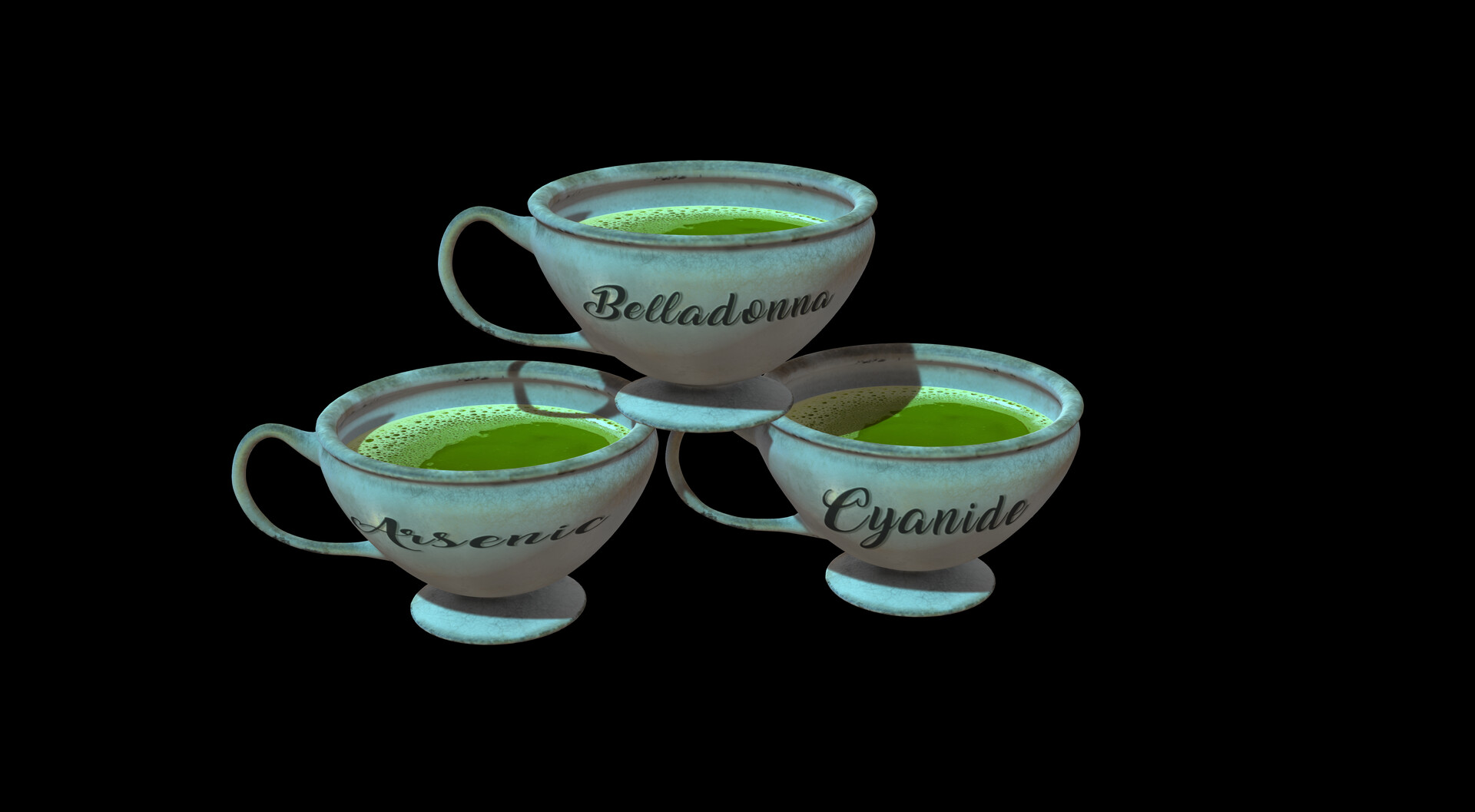 ArtStation - Poison Cups