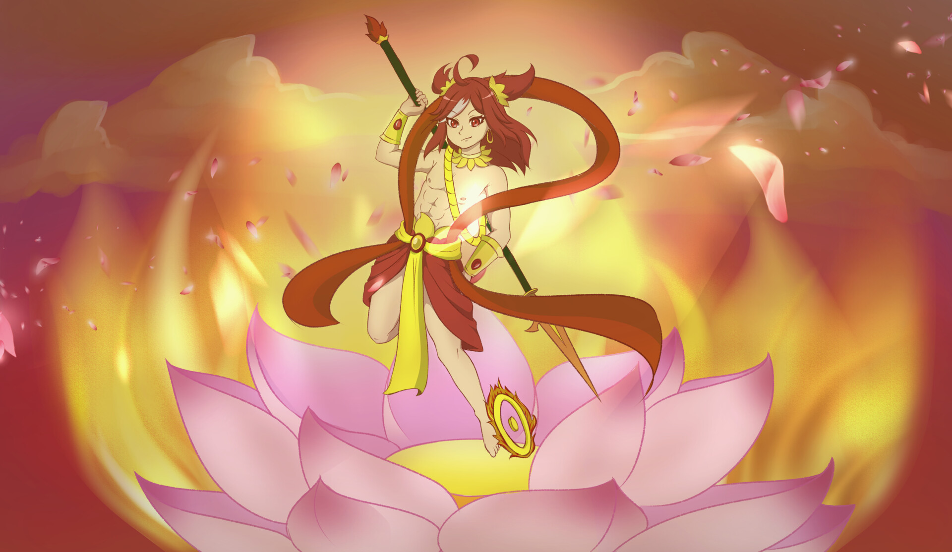 Artstation The Legend Of Nezha Lotus Prince Reborn Dennis Kie