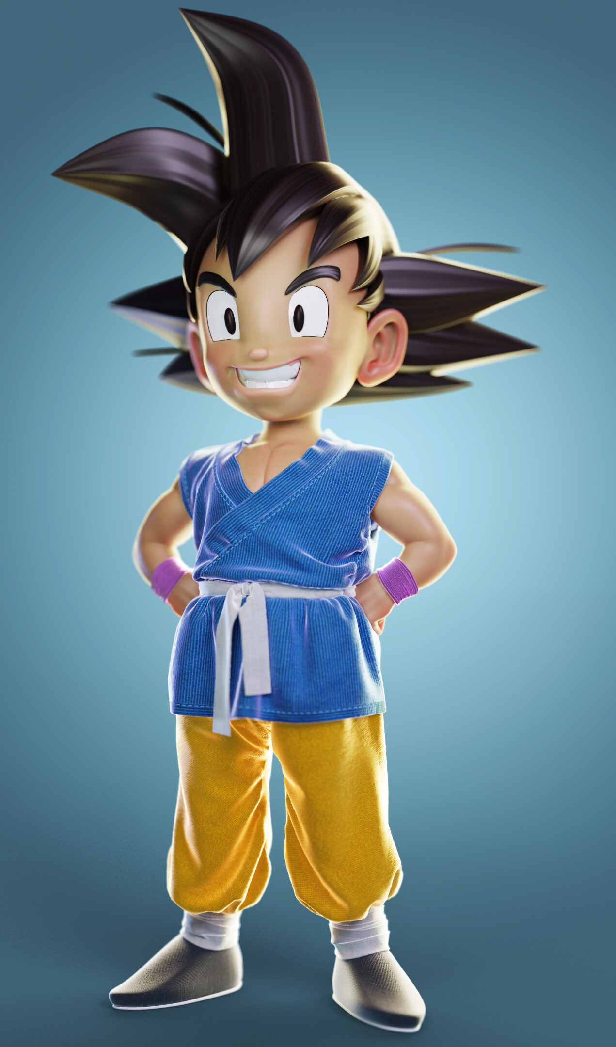 ArtStation - Dragonball GT - Goku GT