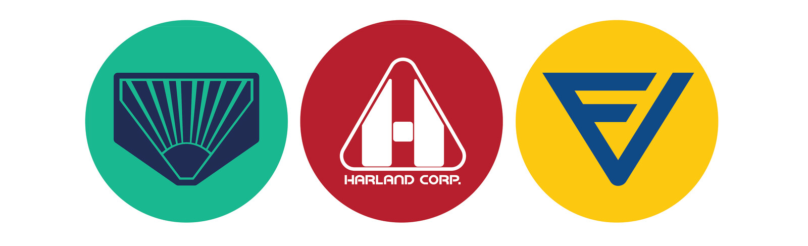 Faction logo designs by Ali Mshasha 