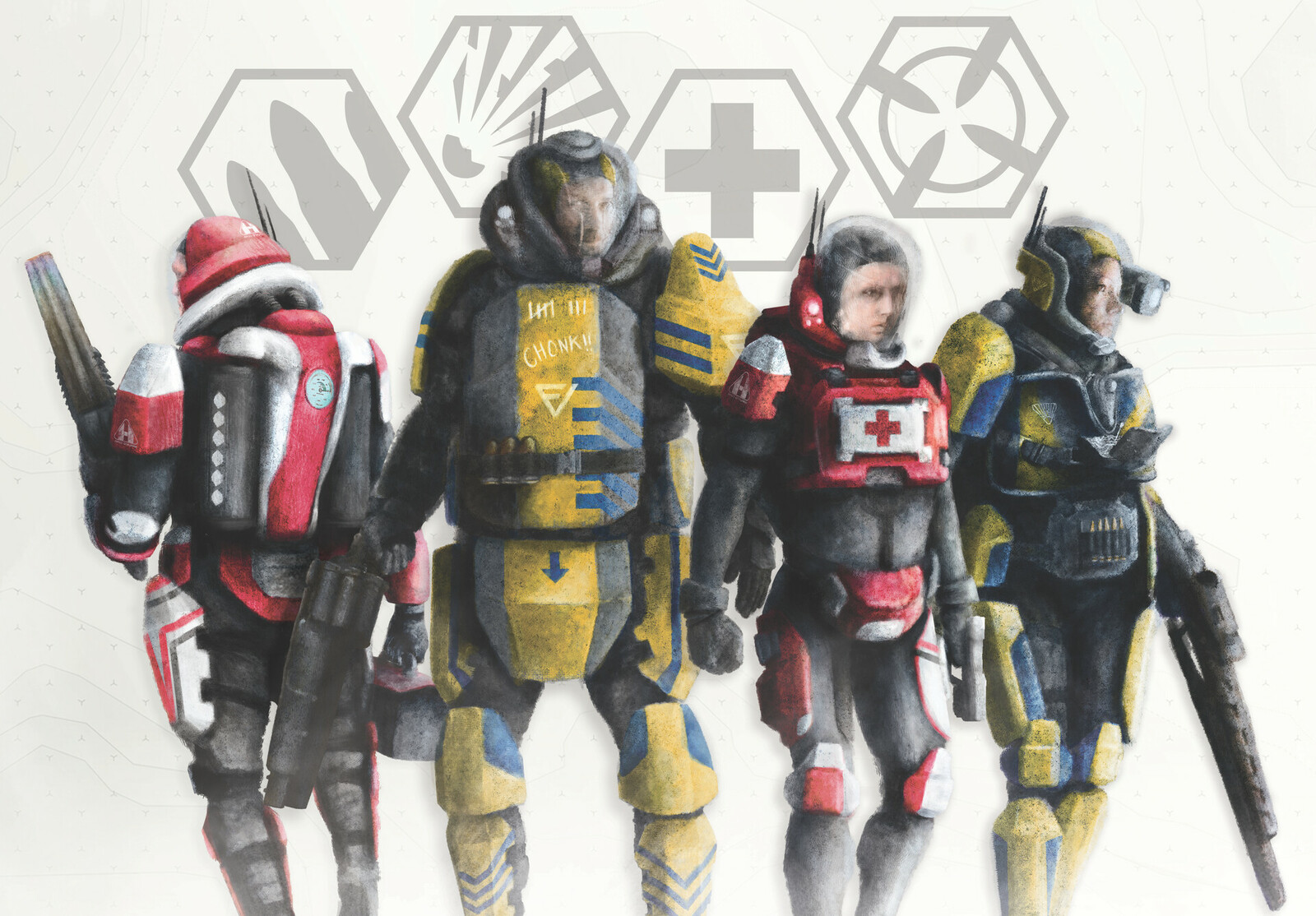 Character Art by Andrew Grech