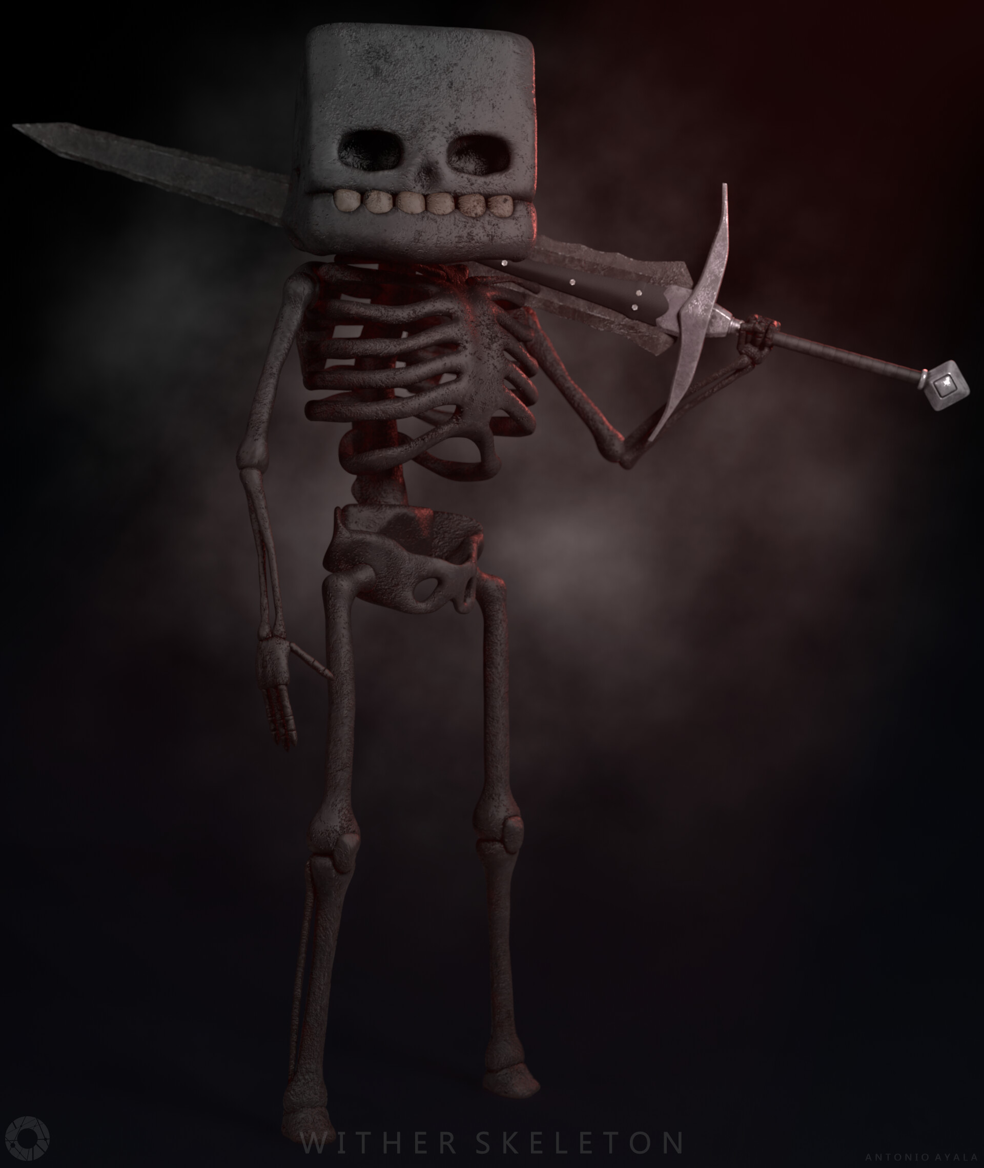 Minecraft Skeleton Real Life