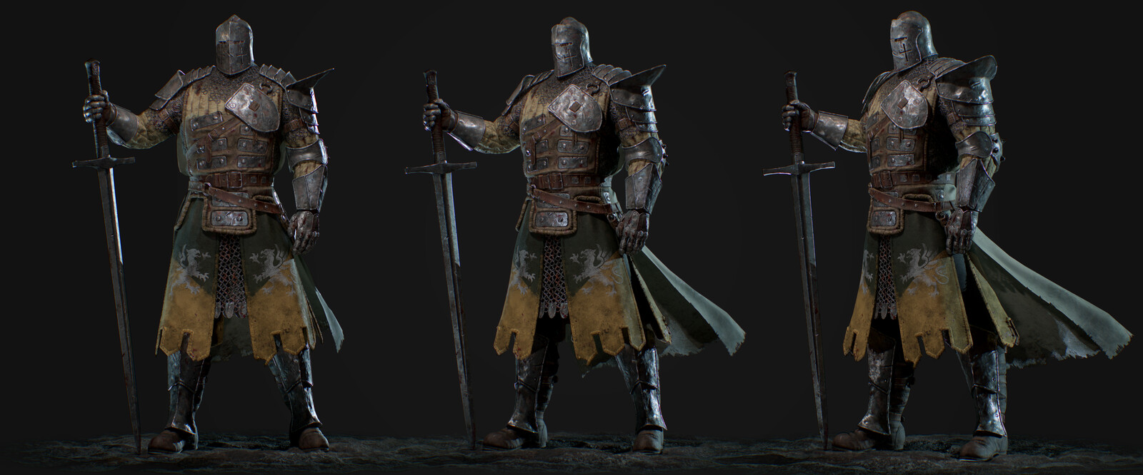 Dmitriy Hrytsaiuk - For Honor - The Warden