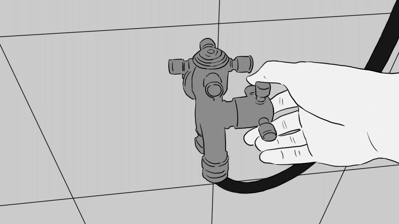 Artstation Storyboard Sample Rotoscope Animation Gif