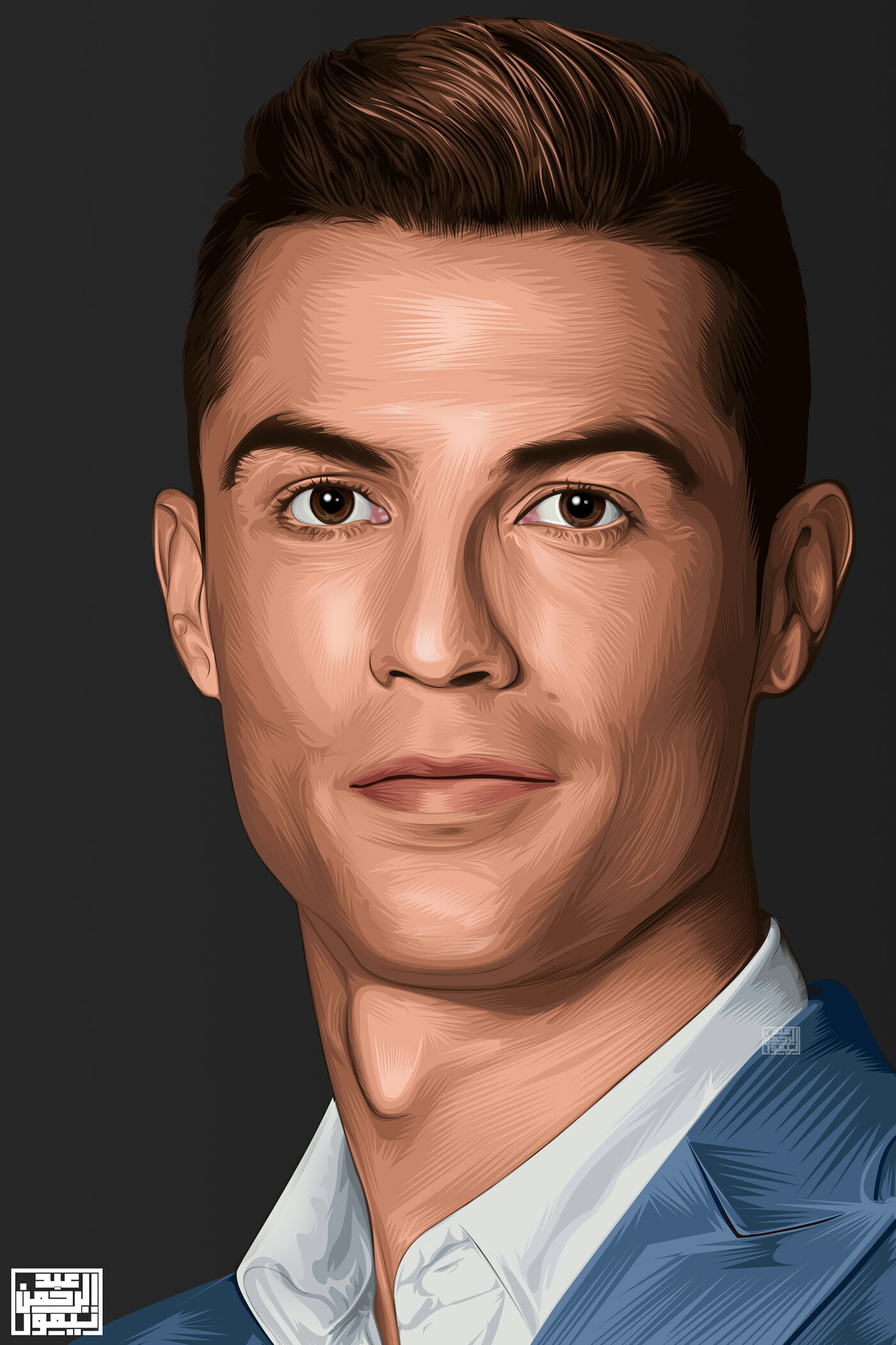 Artstation Cristiano Ronaldo Vexel Art