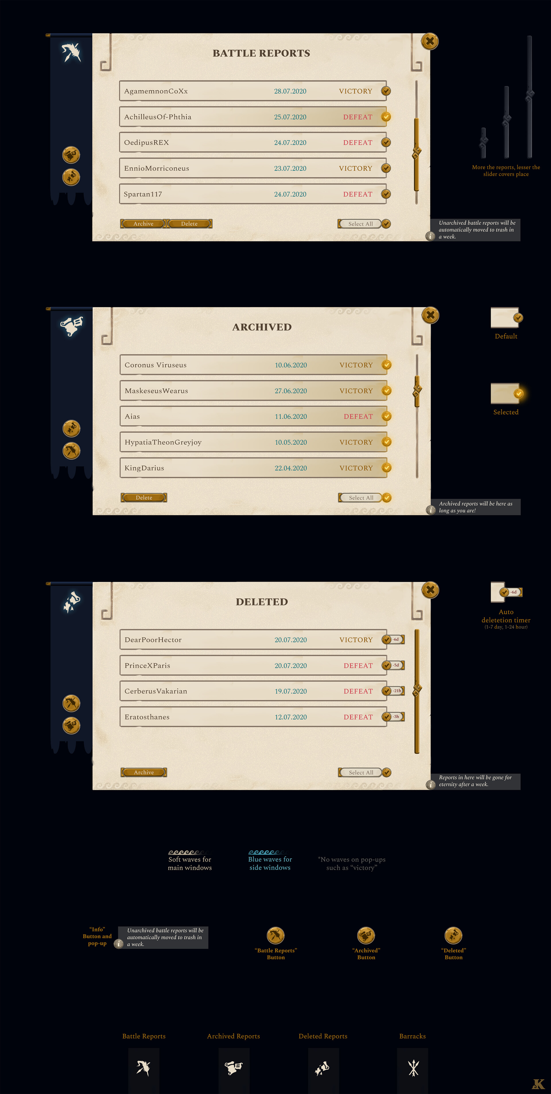 Yunus Emre Ozbay Kairos Ancient Greek UI