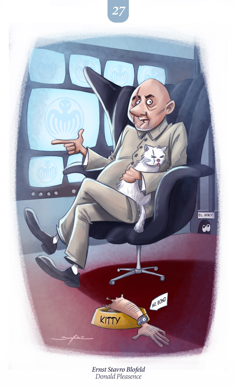 Rodrigo Boettcher JAMES BOND VILLAINS