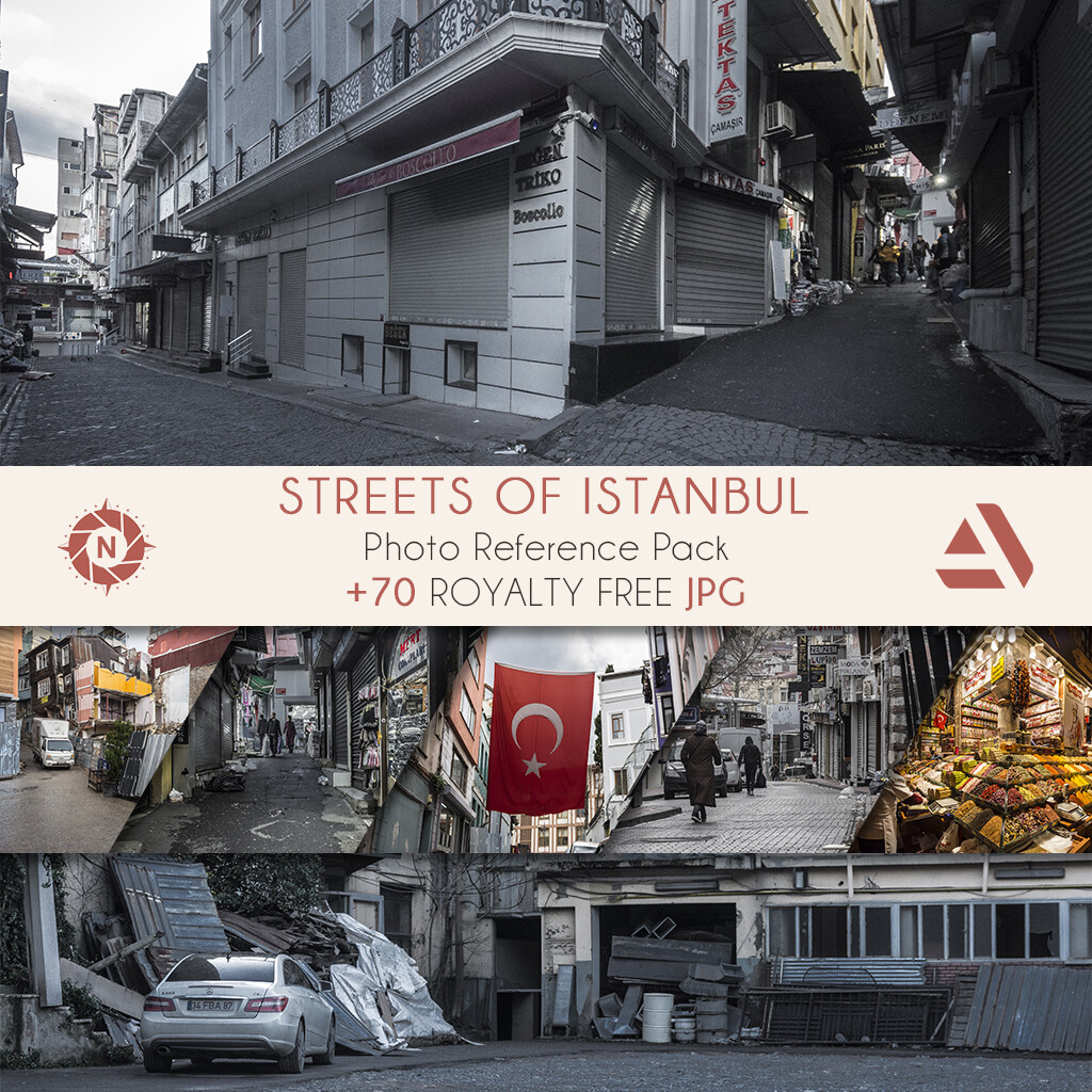 Photo Reference Pack: Streets of Istanbul

https://www.artstation.com/a/165720