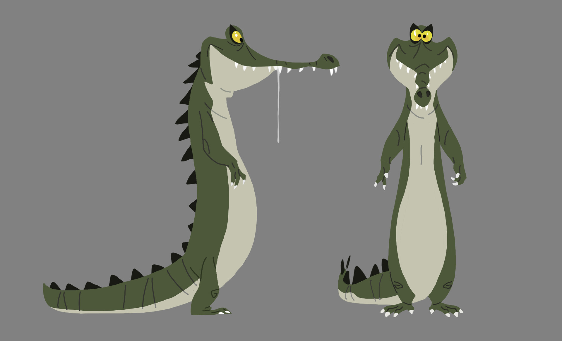 Gabriele Pennacchioli - Crocodiles for the animated movie Larrikins ...