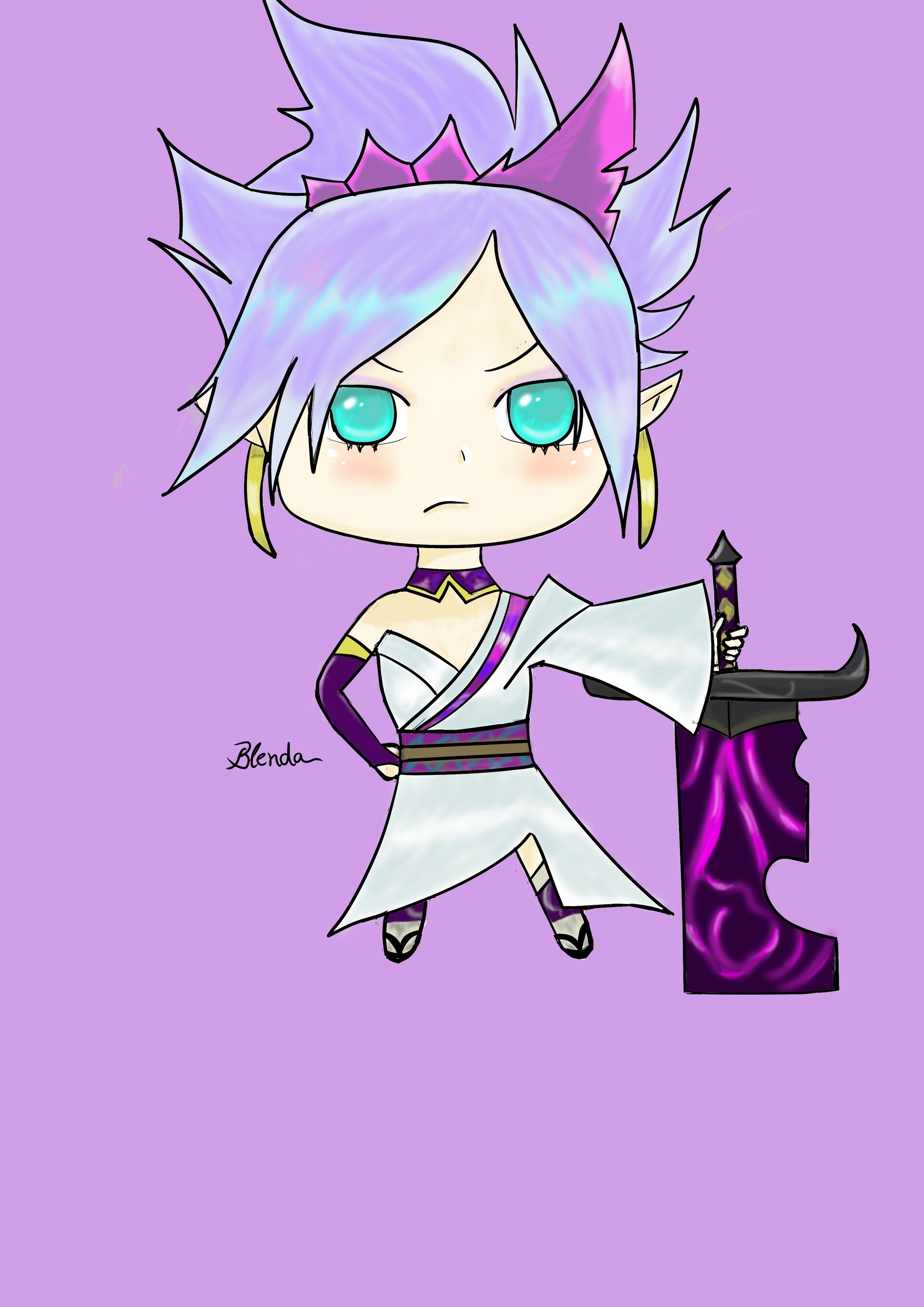 Artstation Chibi Riven Spirit Blossom League Of Legends Blenda Zanetti Chibi riven doneee~~ i have tons of chibis to color already ahah hope you guys like how this one turned out! chibi riven spirit blossom league of