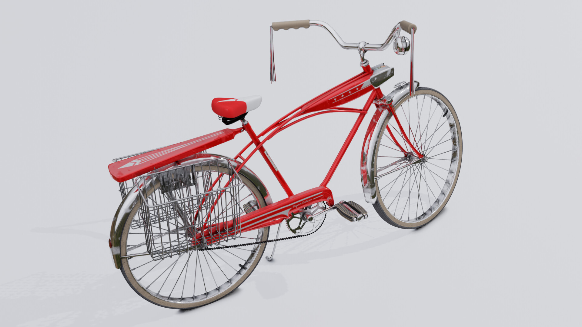 ArtStation Ross 1950s Super Deluxe Bicycle