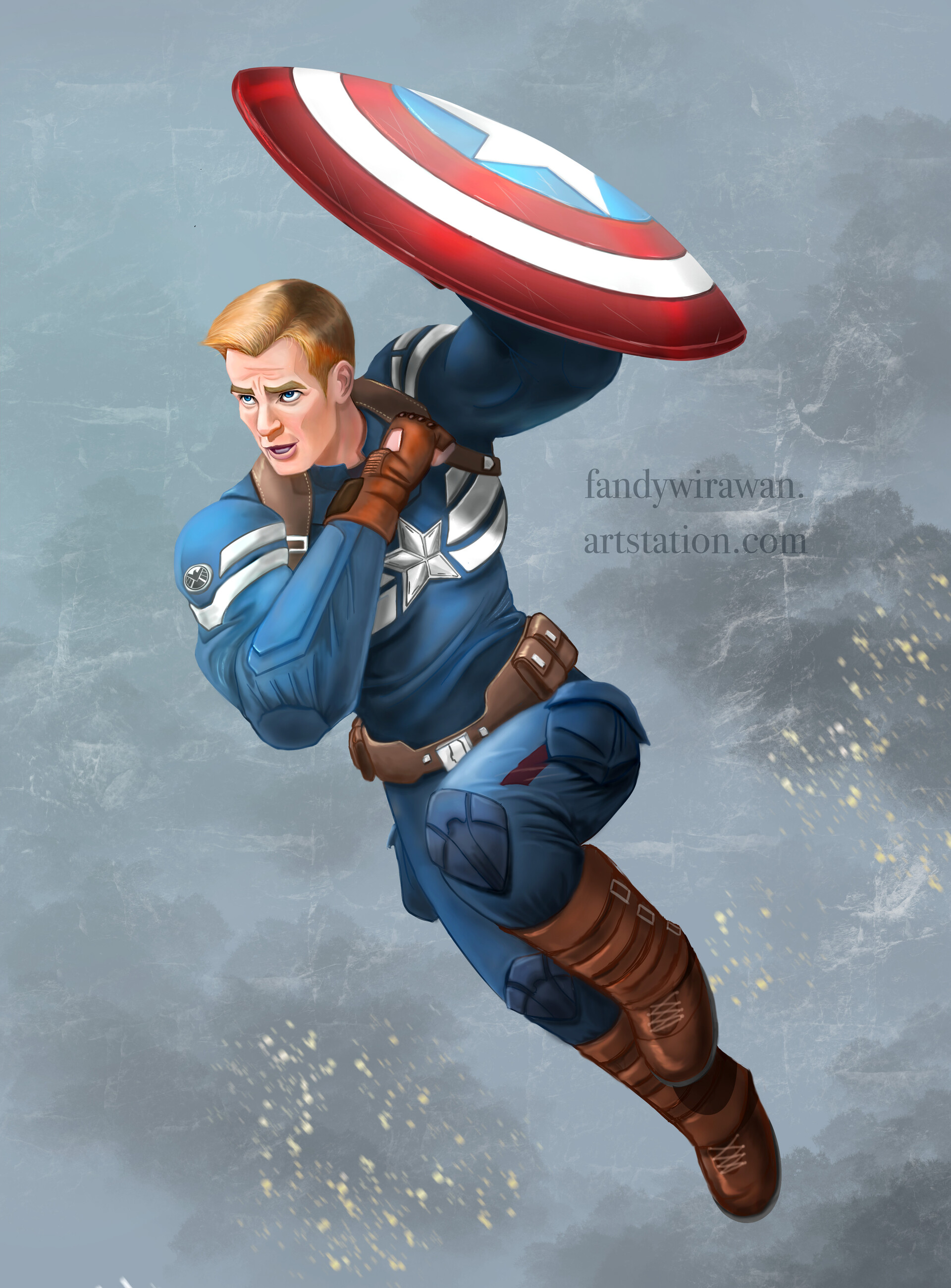 Captain america outlet strike suit