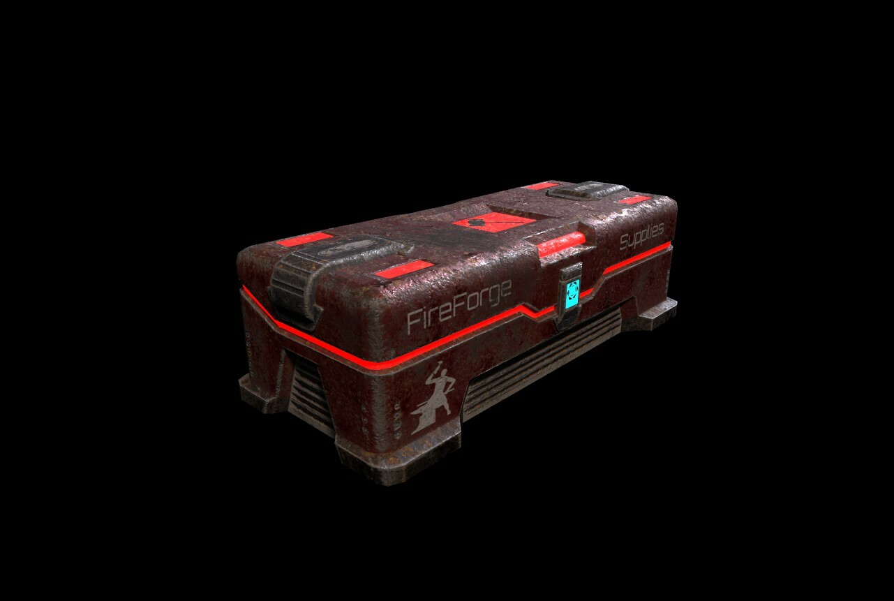 Artstation Crates Textured Marc Hummel