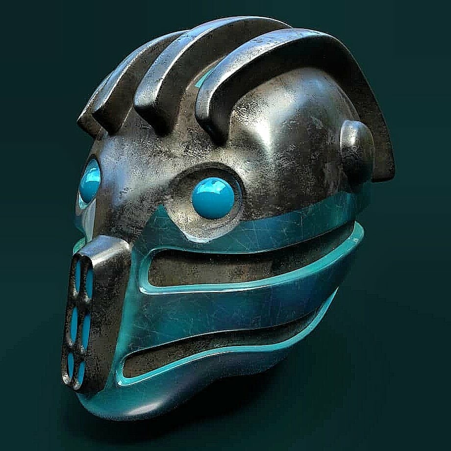 ArtStation Helm Render