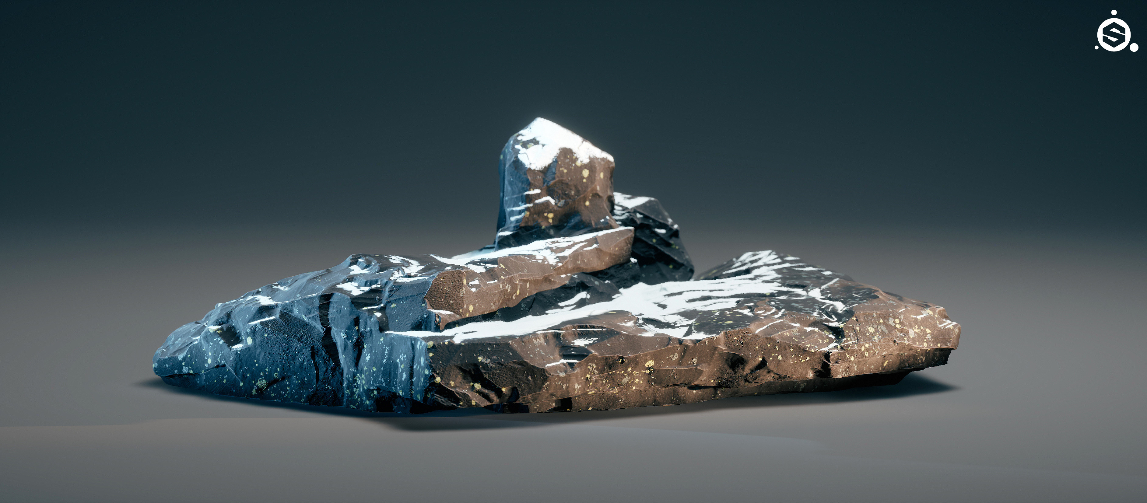 Sean Giampietro Snowy Rock Sean Giampietro Snowy Rock