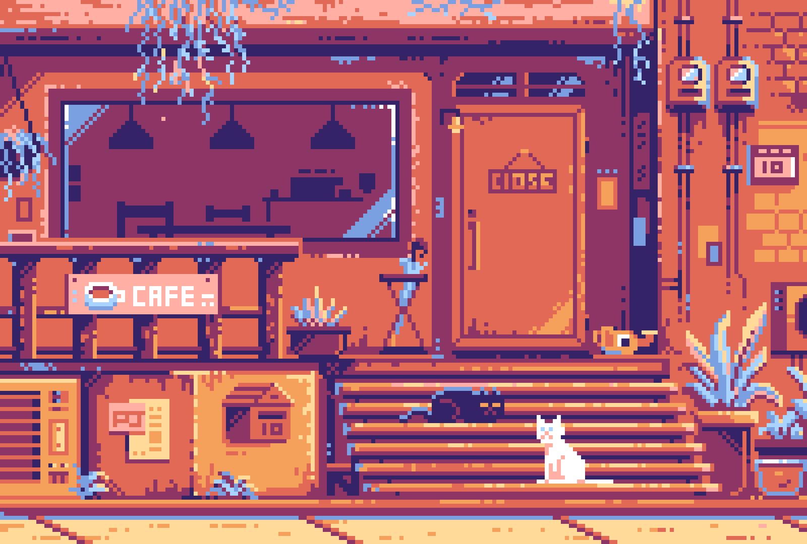 8 Bit gif anime