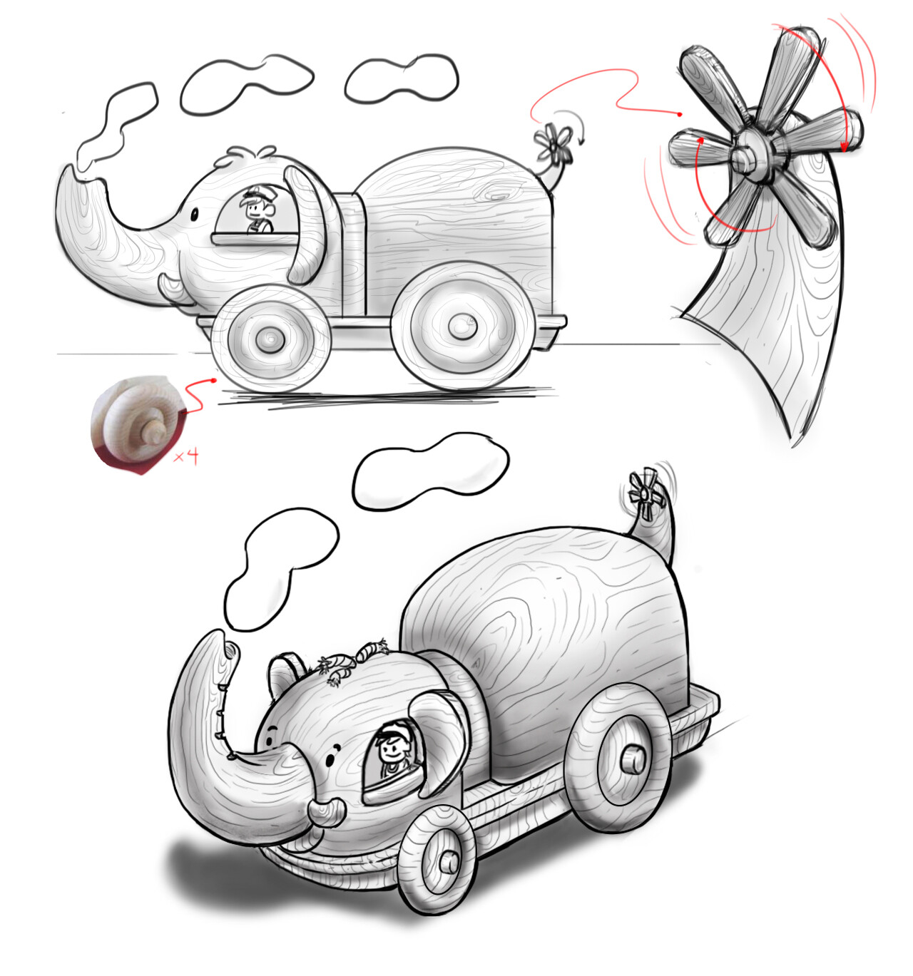 Tania Munoa Ololo Bebe Train Concept And Final Design Tania Munoa Ololo Bebe Train Concept And Final Design