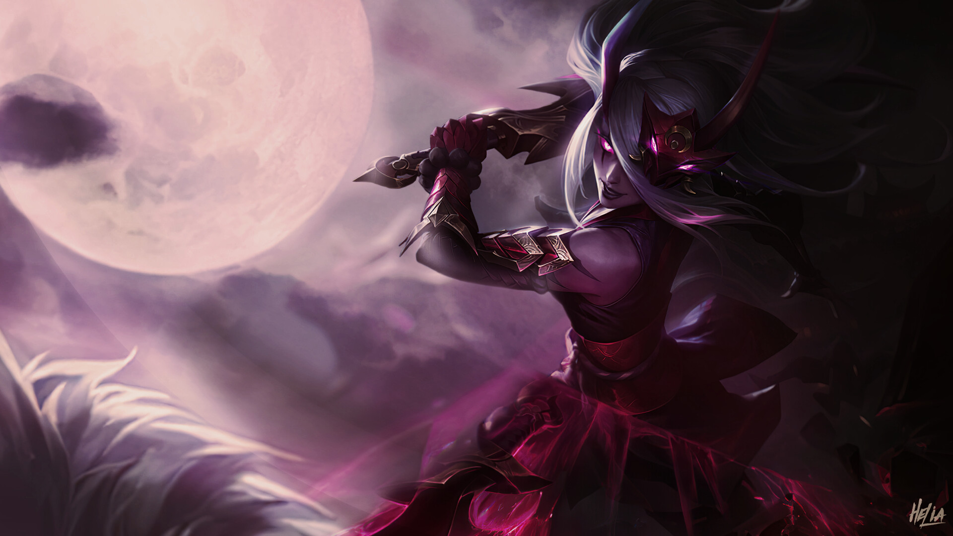 bloodmoon katarina wallpapers helia
