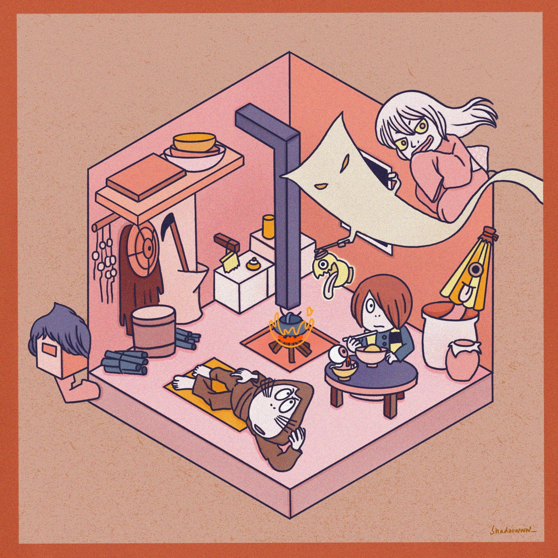 ArtStation ゲゲゲの鬼太郎