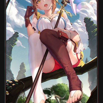 Artstation 椿芽美山