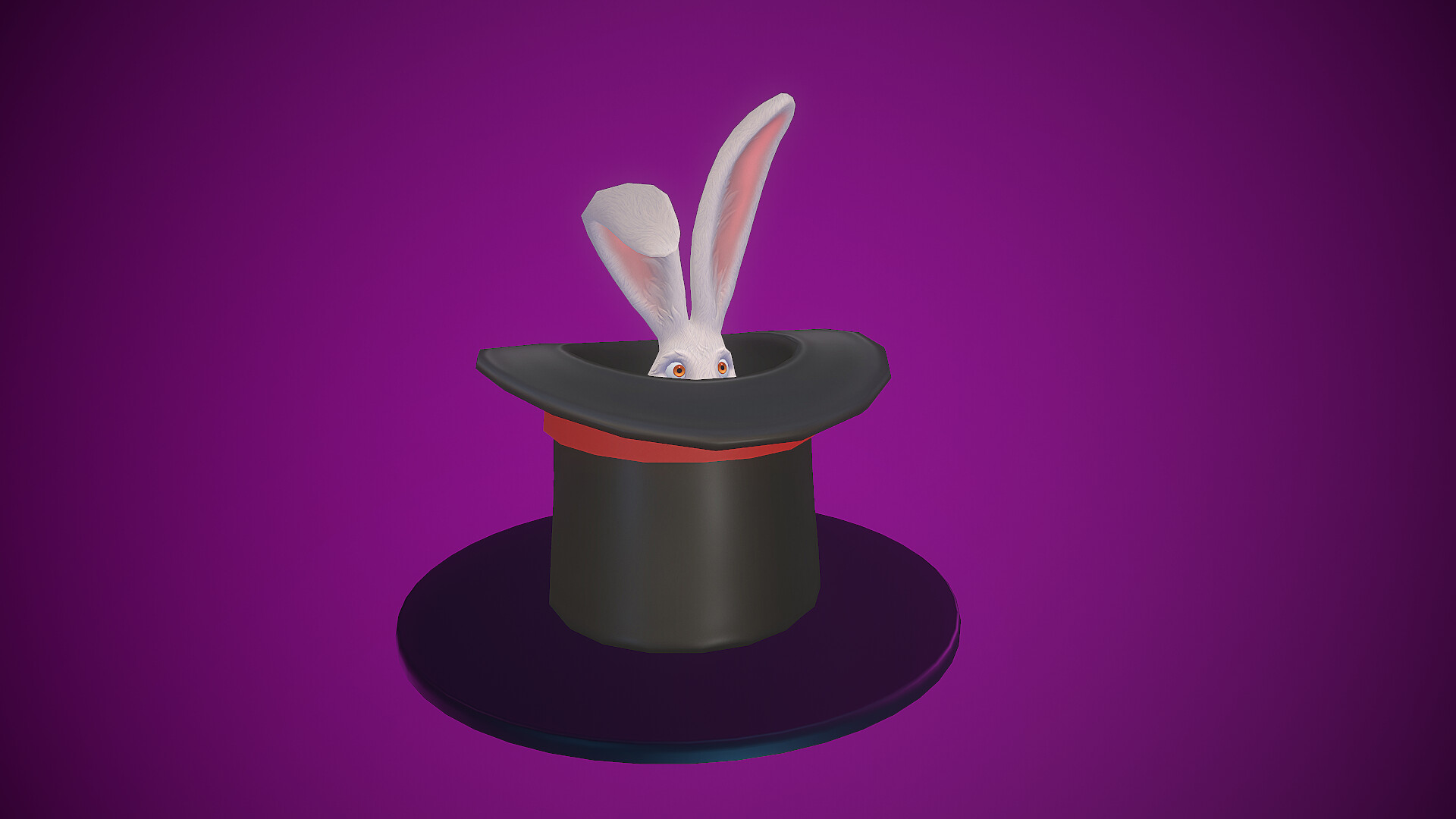 ArtStation Rabbit in hat