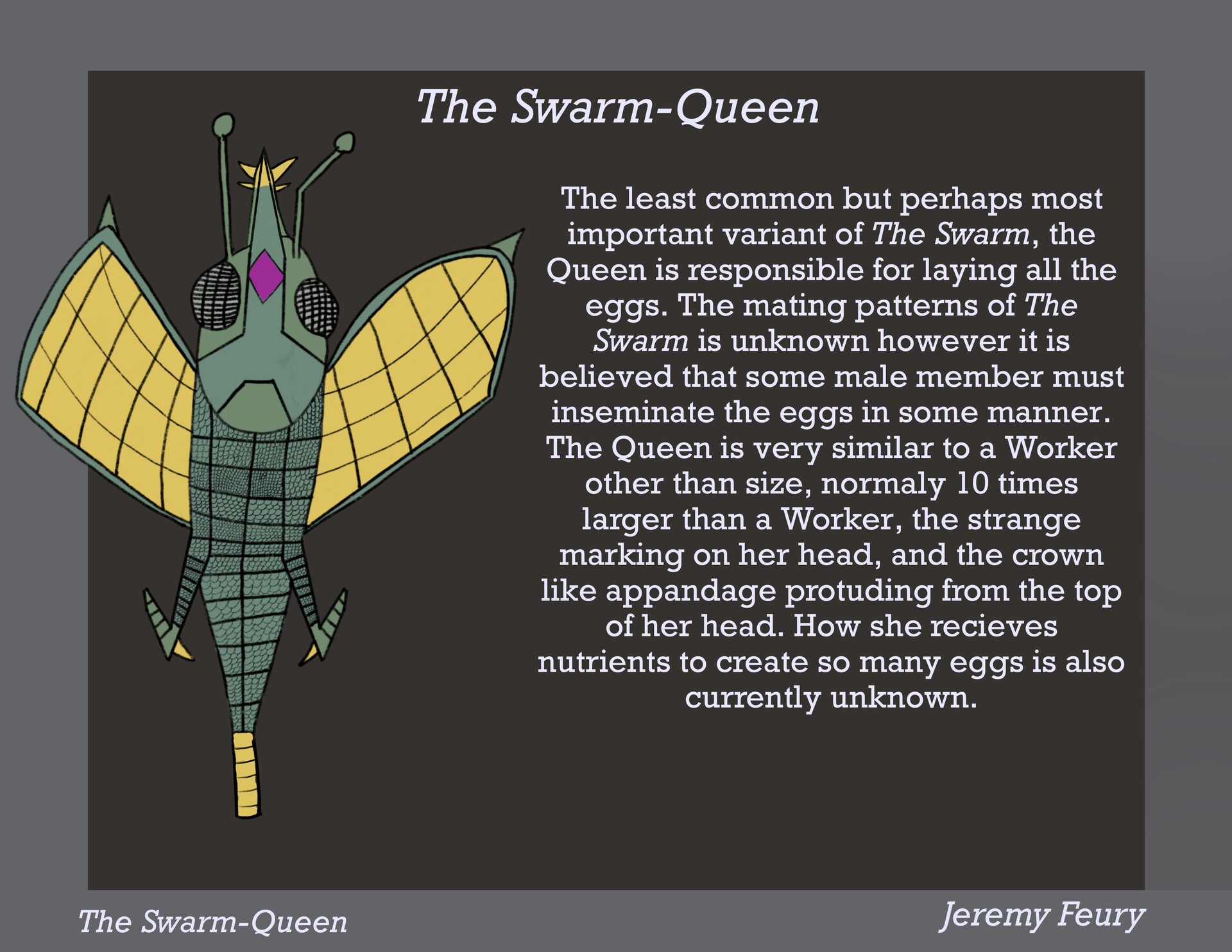 ArtStation The SwarmQueen