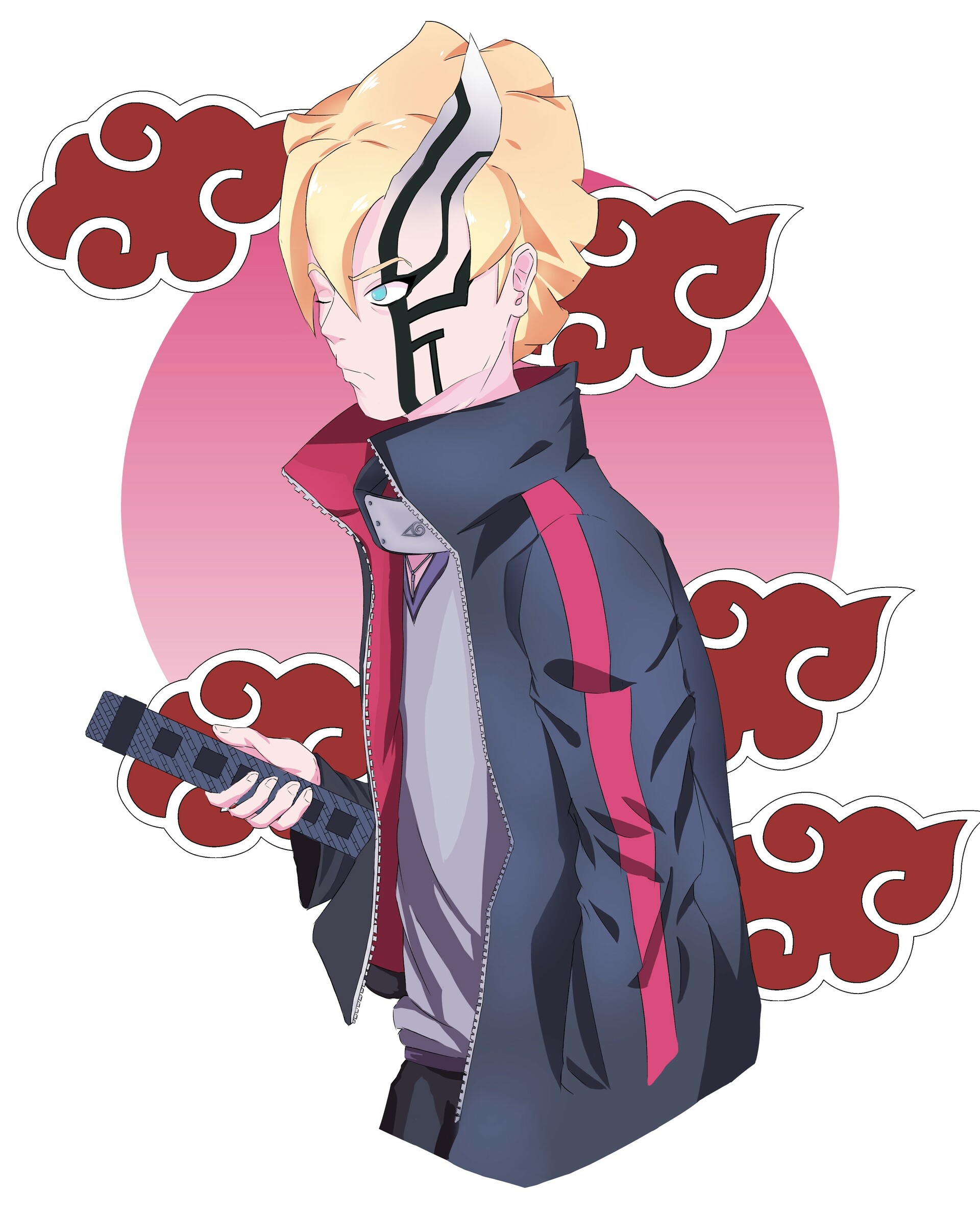 Artstation Boruto Aryan Tandel