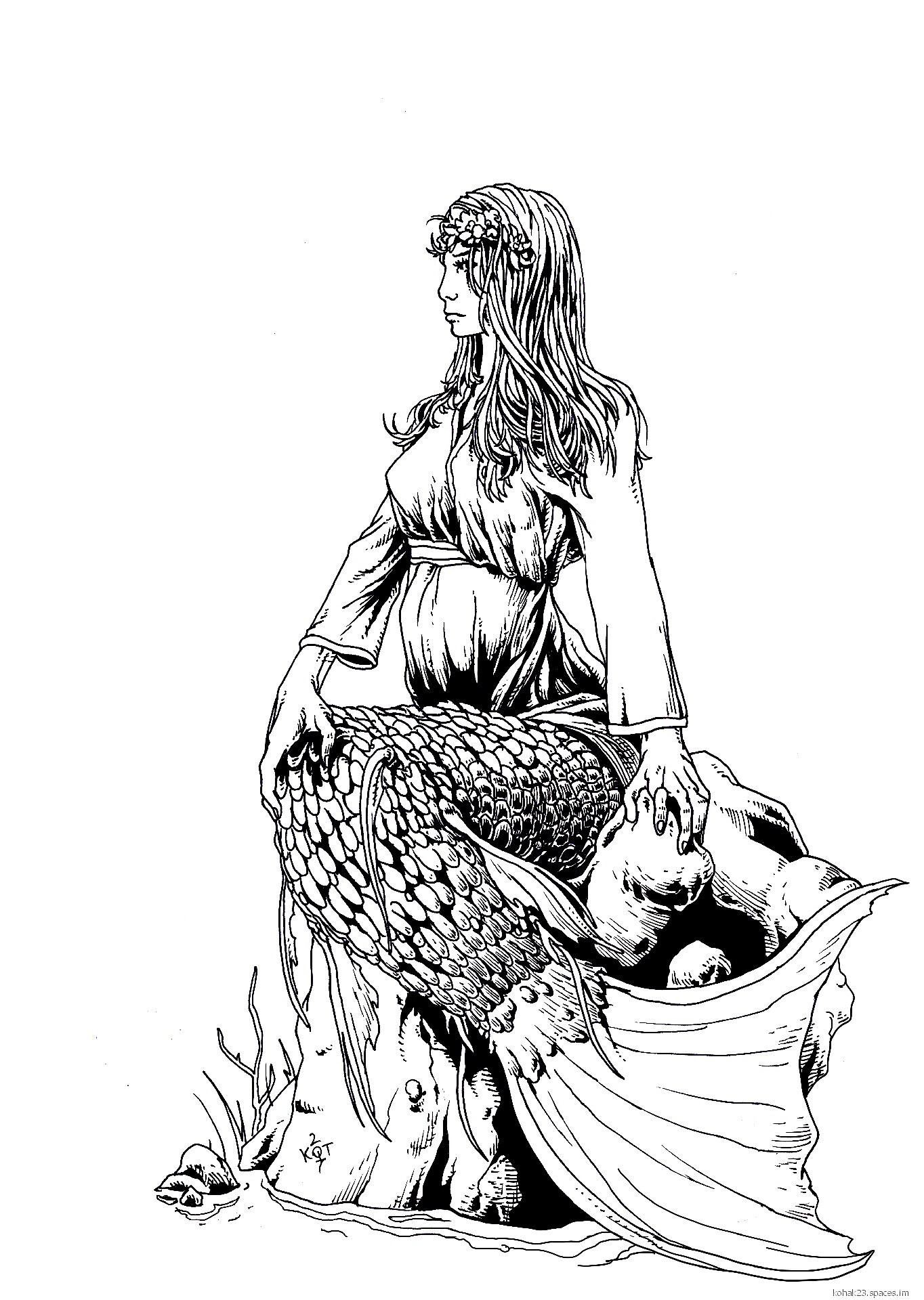Artstation Rusalka Aleksej Konovalov