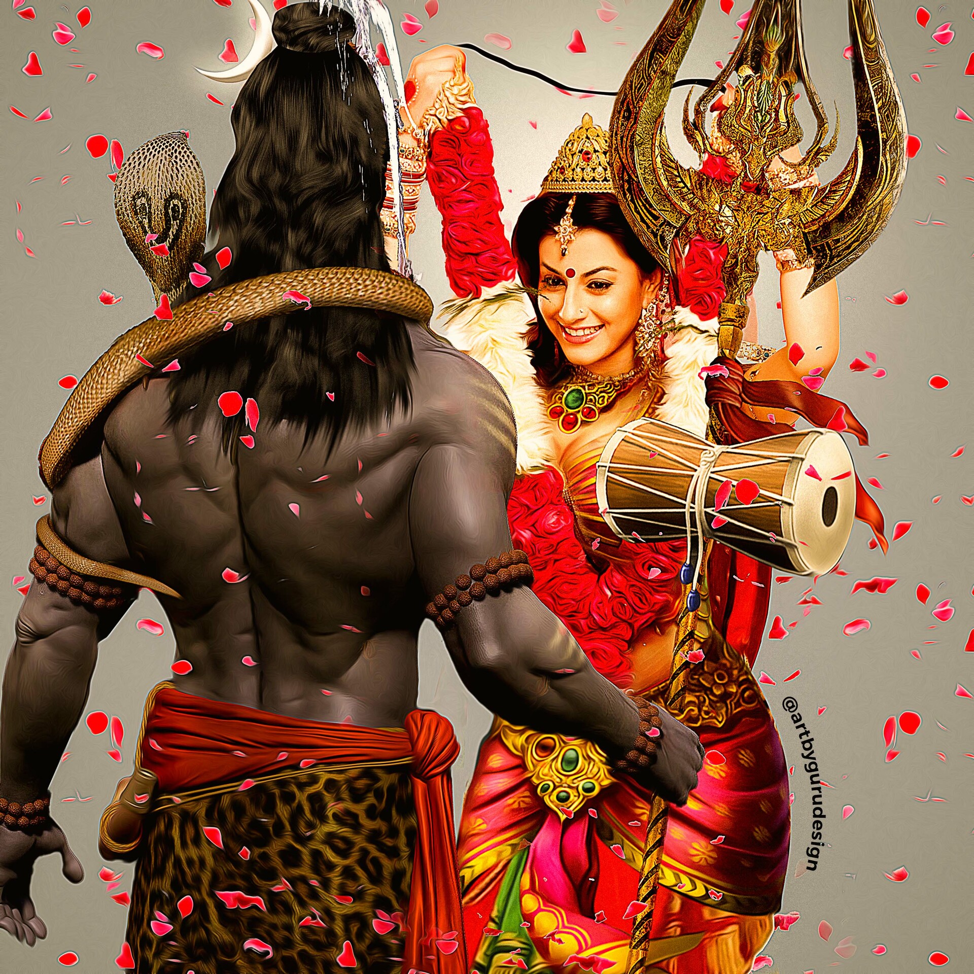 Shiva Marriage / Wedding , Gururaj Bhandari.