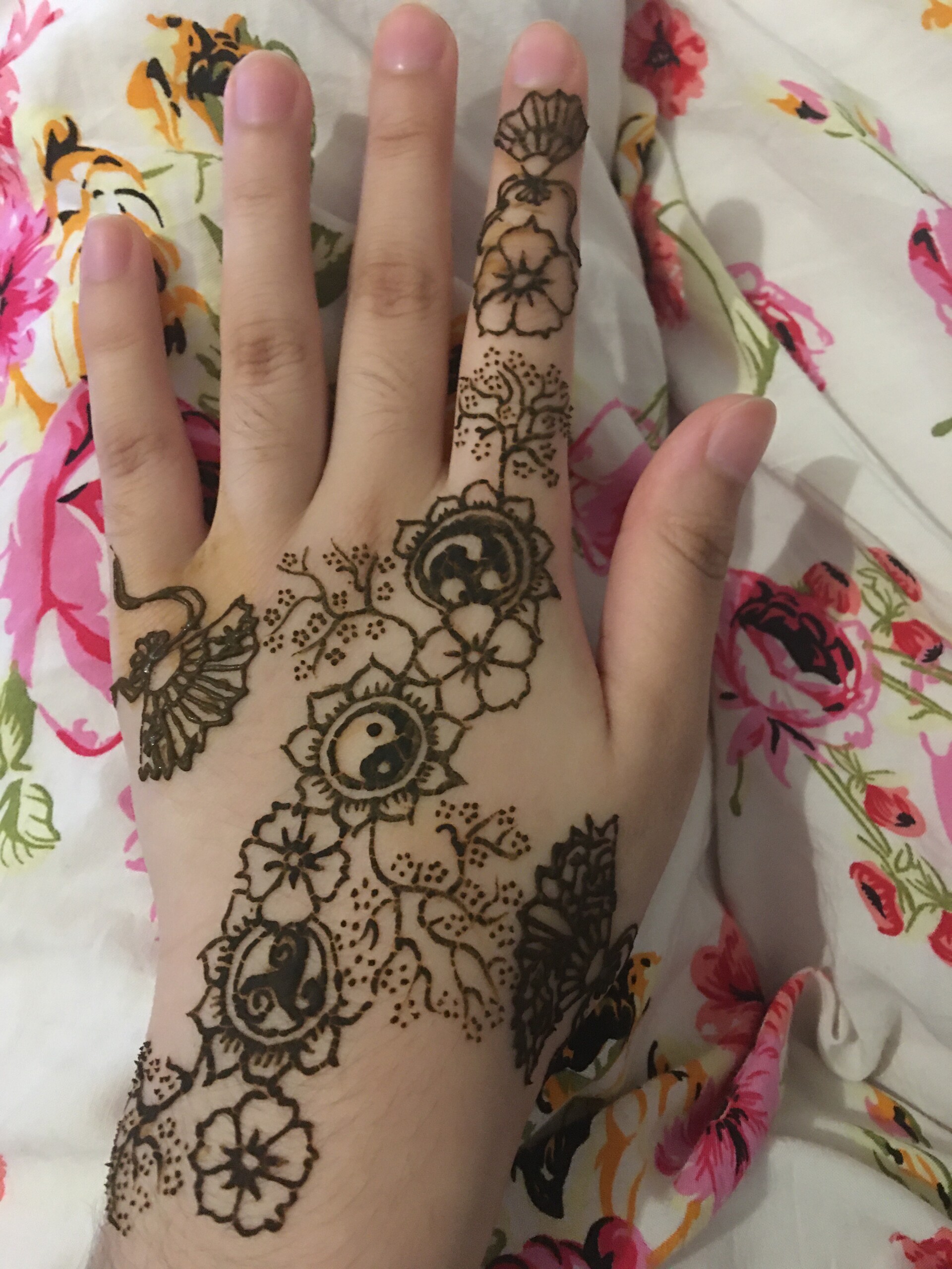 ArtStation Chinese, Japanese Inspired Henna
