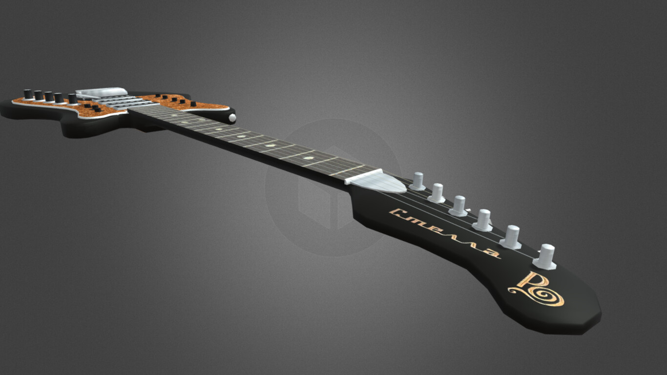 ArtStation - Stella Soviet Electric Guitar ArtStation - Stella Soviet Electric Guitar