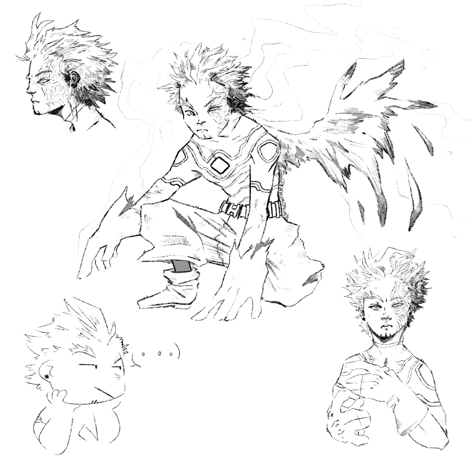 ArtStation MHA sketches