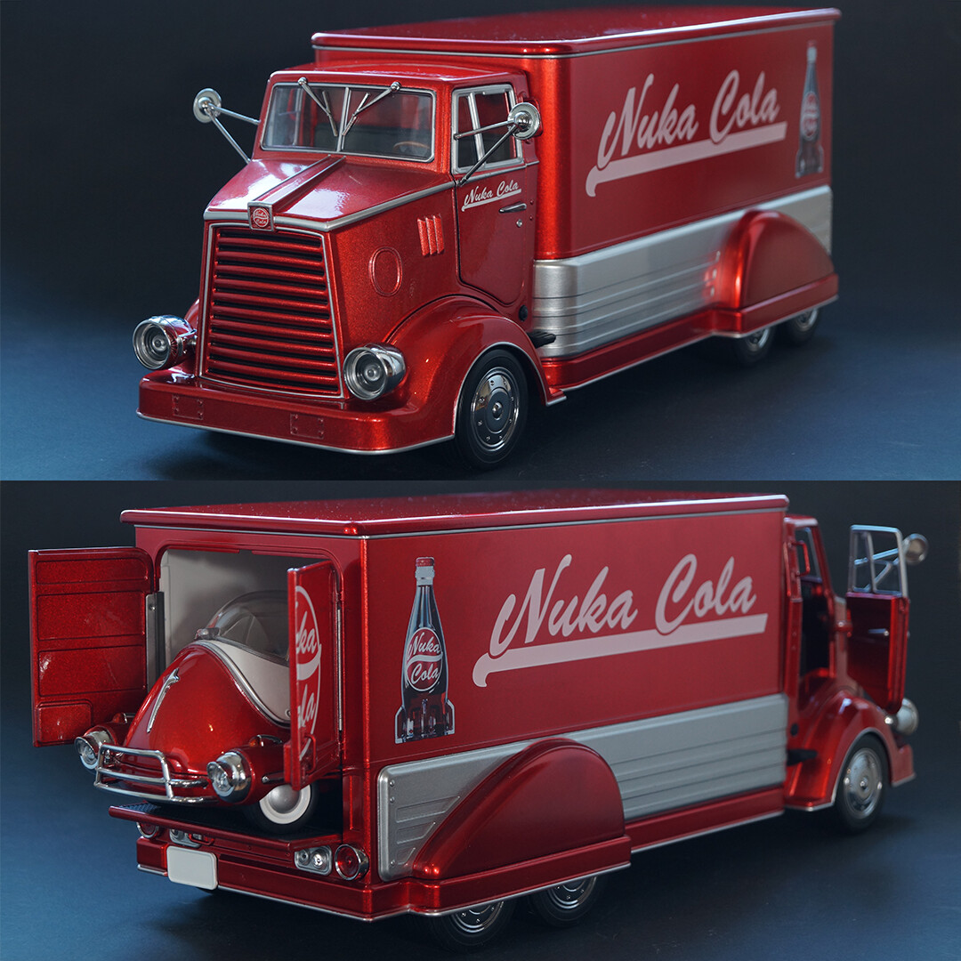Fallout Nuka Cola Modèles 3D en vedette in SCI-FI 3DExport