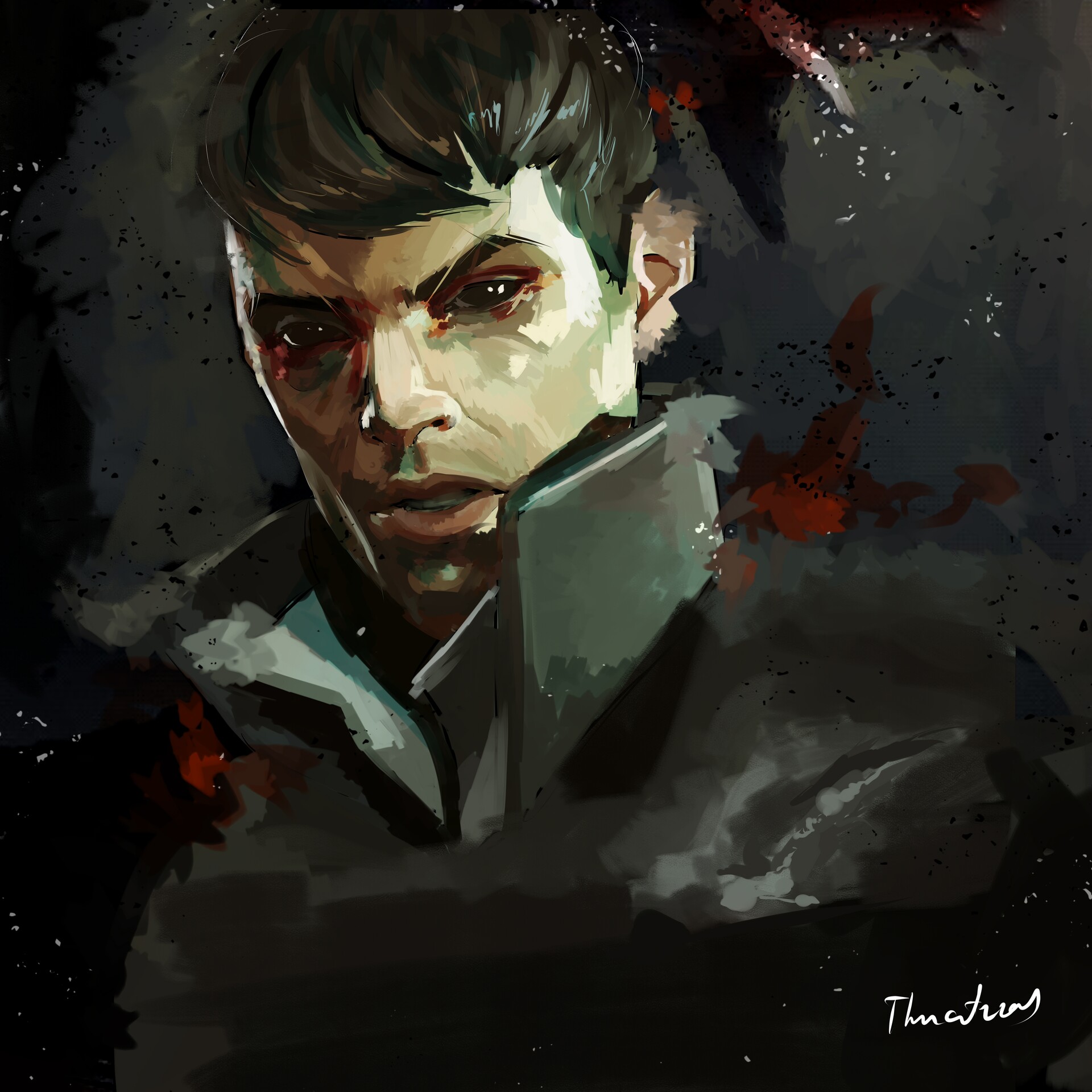 Artstation Dishonored The Outsider Gabija Jurkeviciutė
